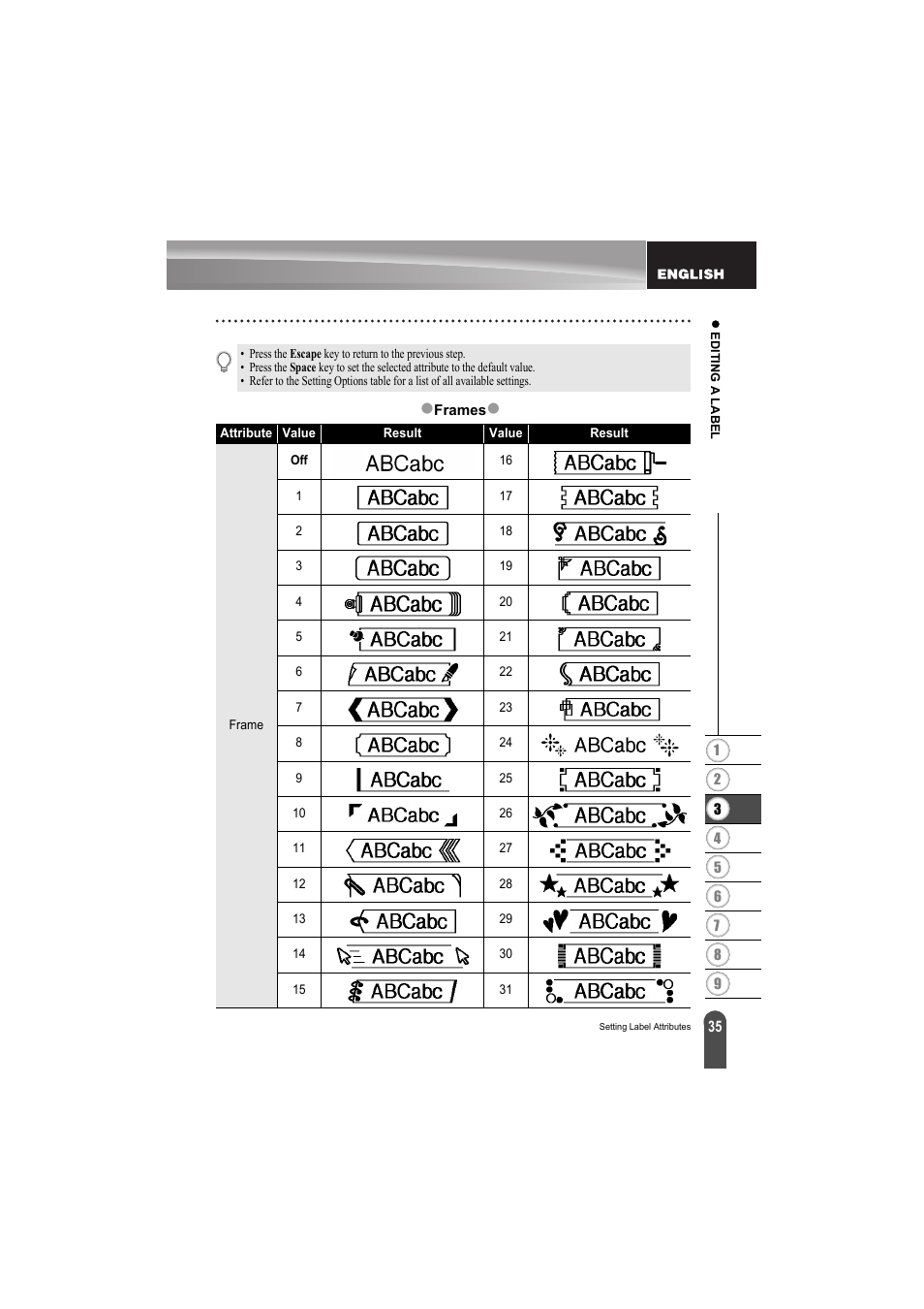 Brother PT-H300 User Manual | Page 41 / 73