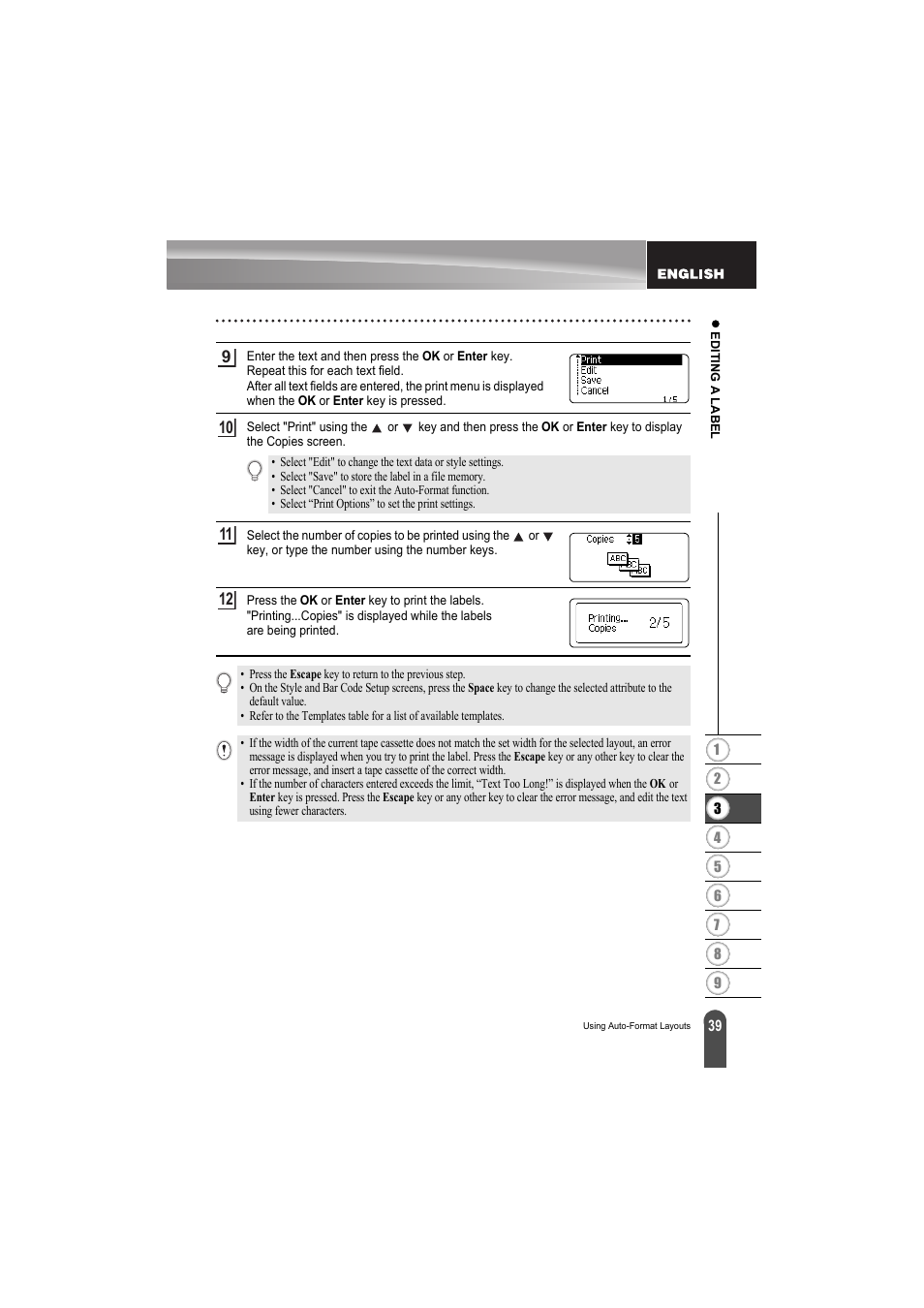 Brother PT-H300 User Manual | Page 45 / 73