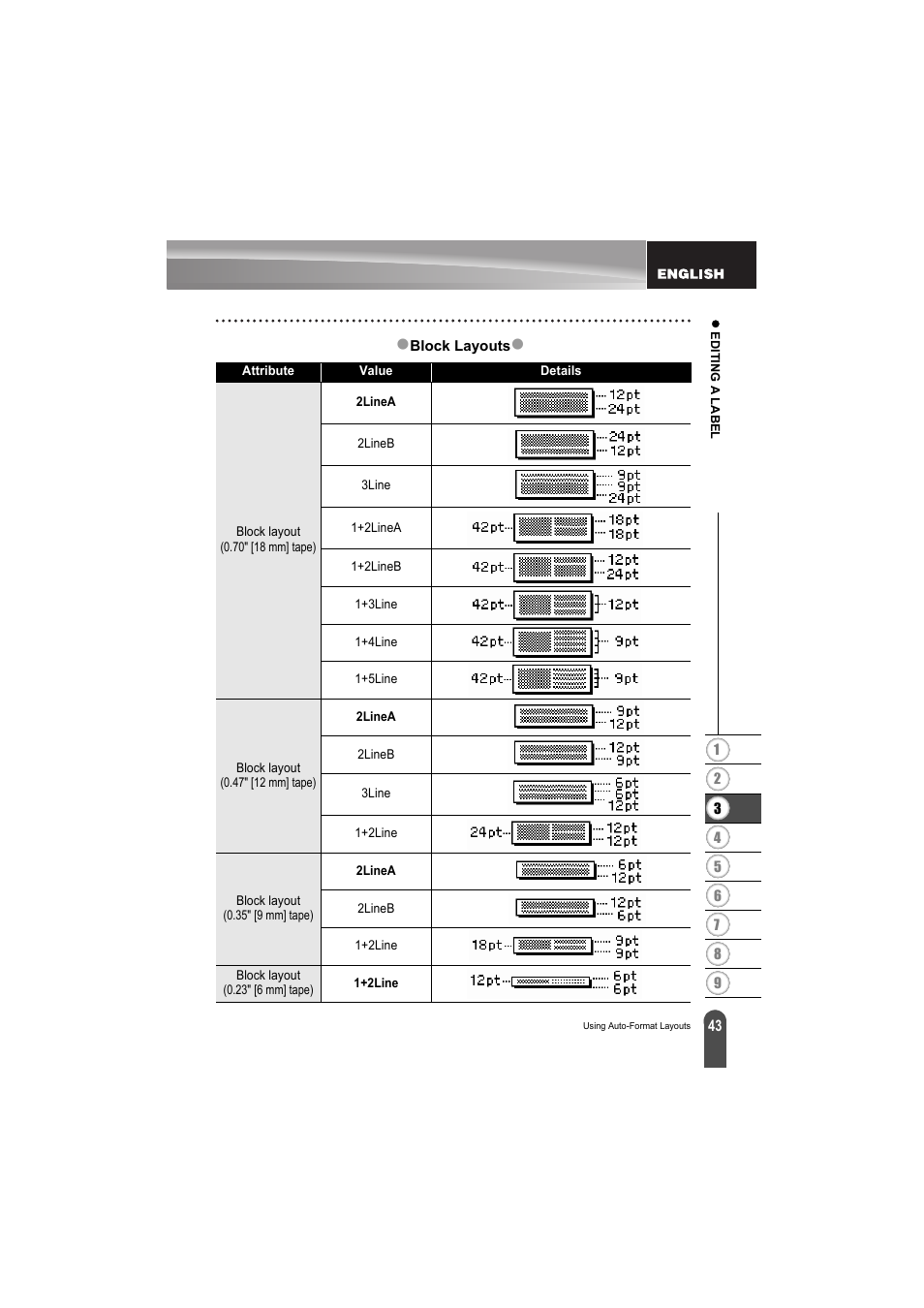 Brother PT-H300 User Manual | Page 49 / 73