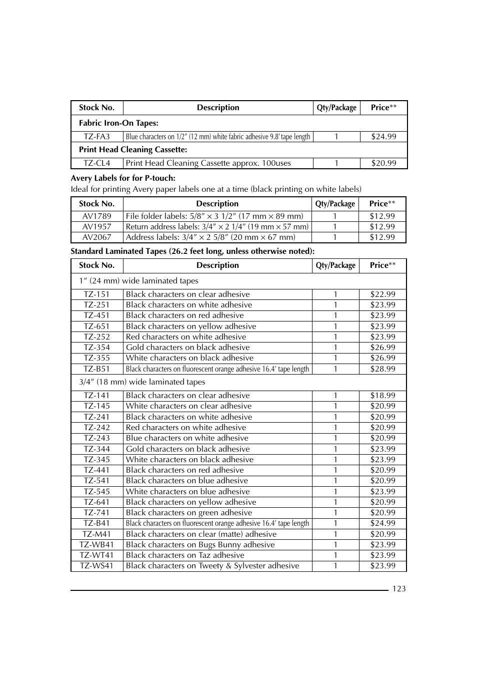 Brother PT-2600 User Manual | Page 130 / 250