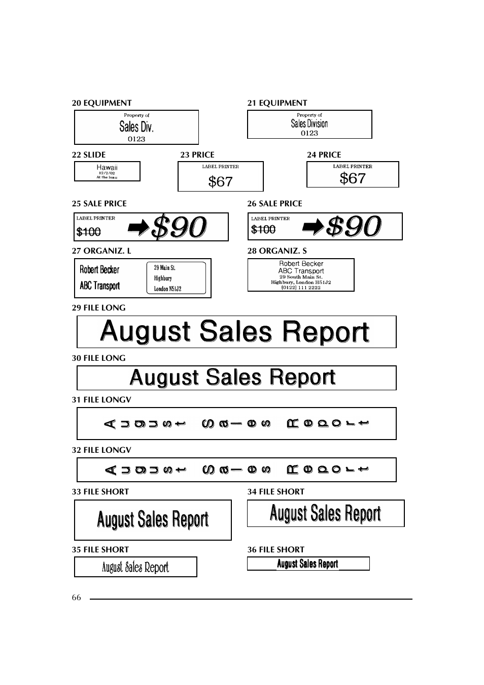 Brother PT-2600 User Manual | Page 208 / 250