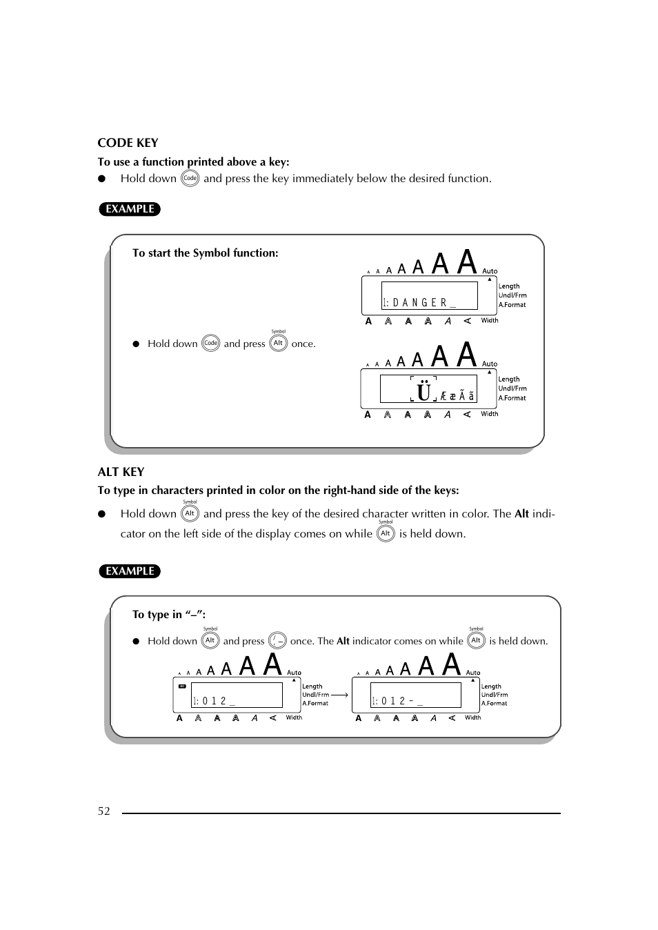 Brother PT-2600 User Manual | Page 59 / 250