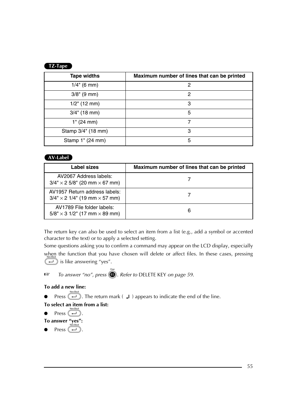 Brother PT-2600 User Manual | Page 62 / 250