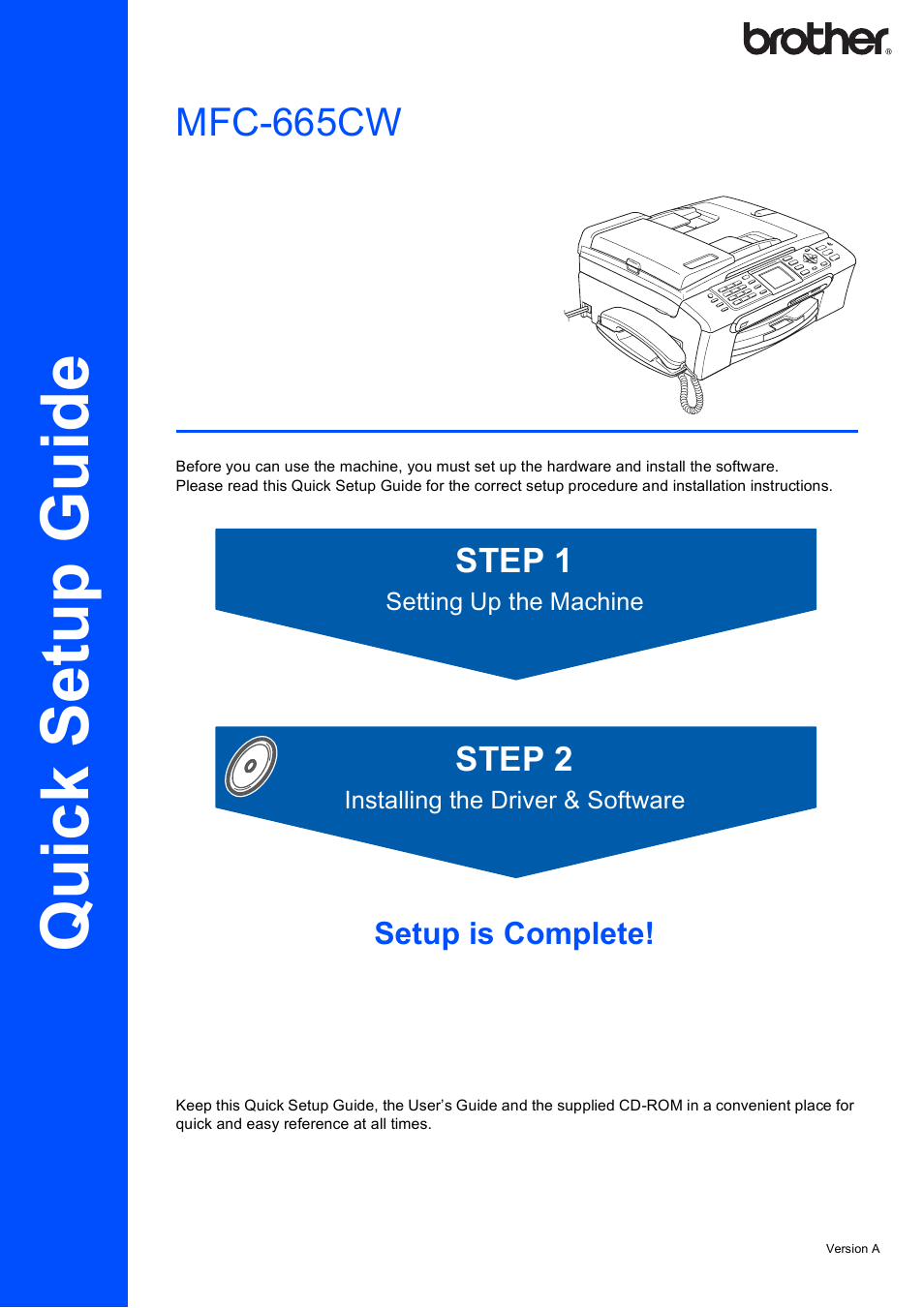 Brother MFC-665CW User Manual | 57 pages