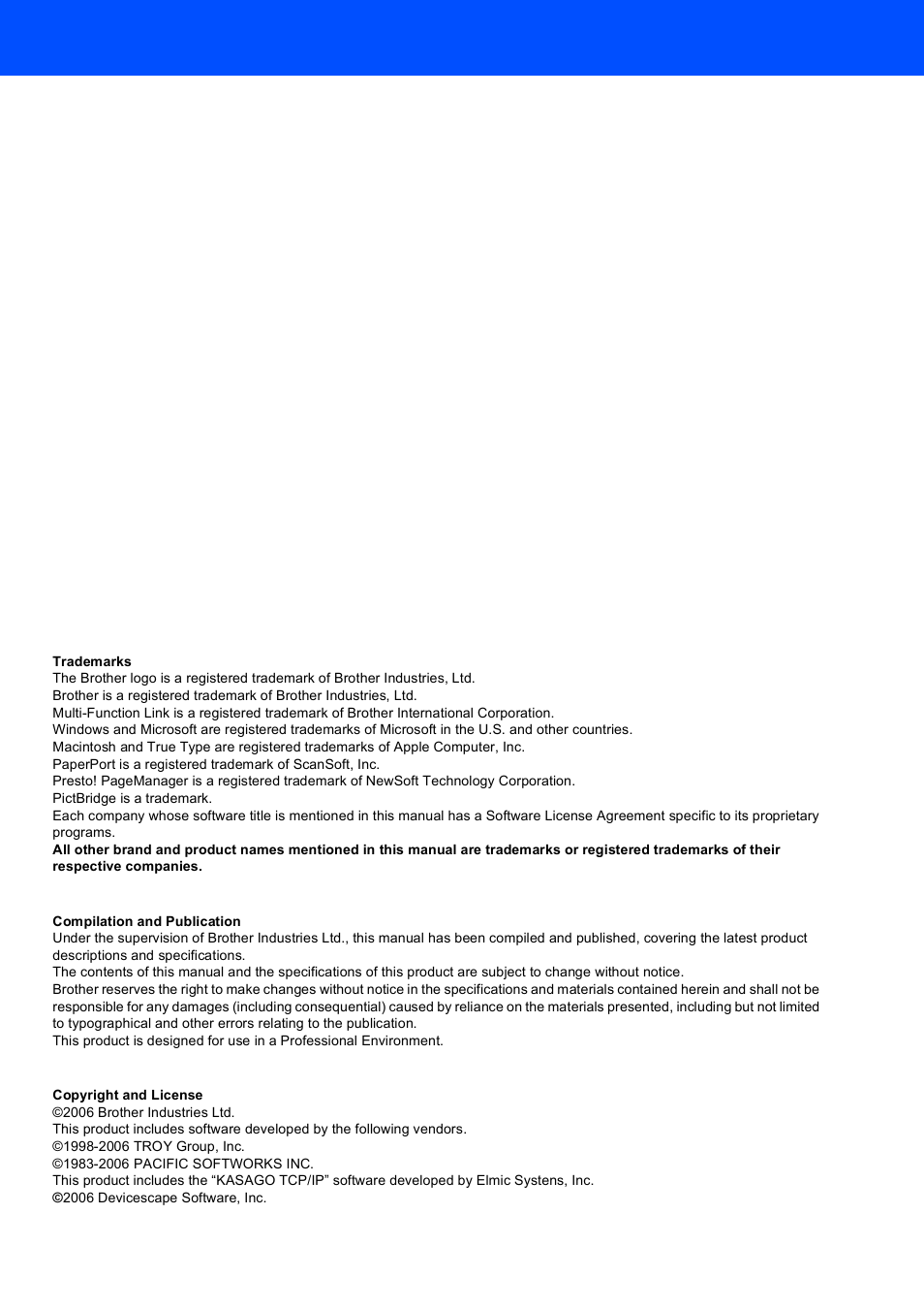 Brother MFC-665CW User Manual | Page 56 / 57