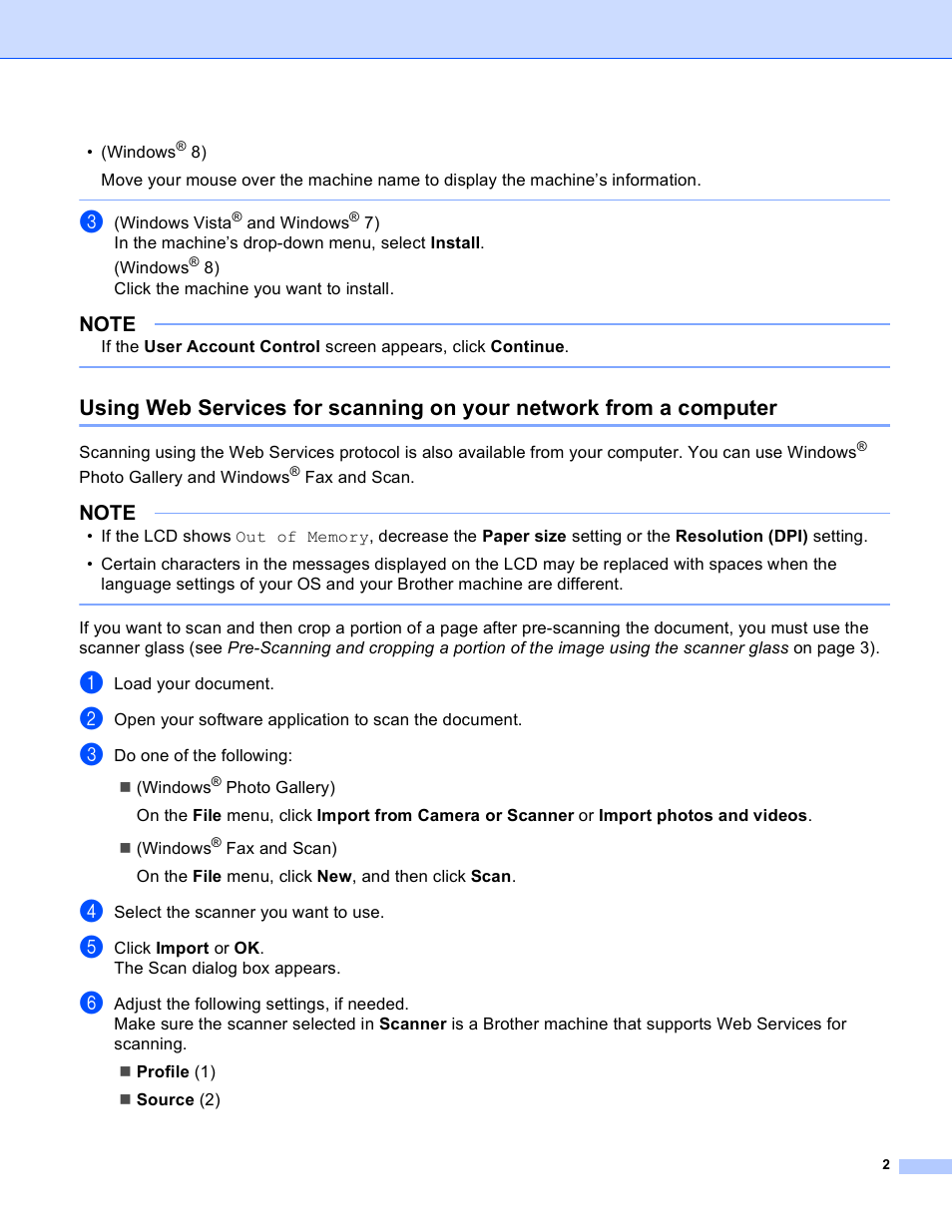 Brother DCP-7065DN User Manual | Page 2 / 6