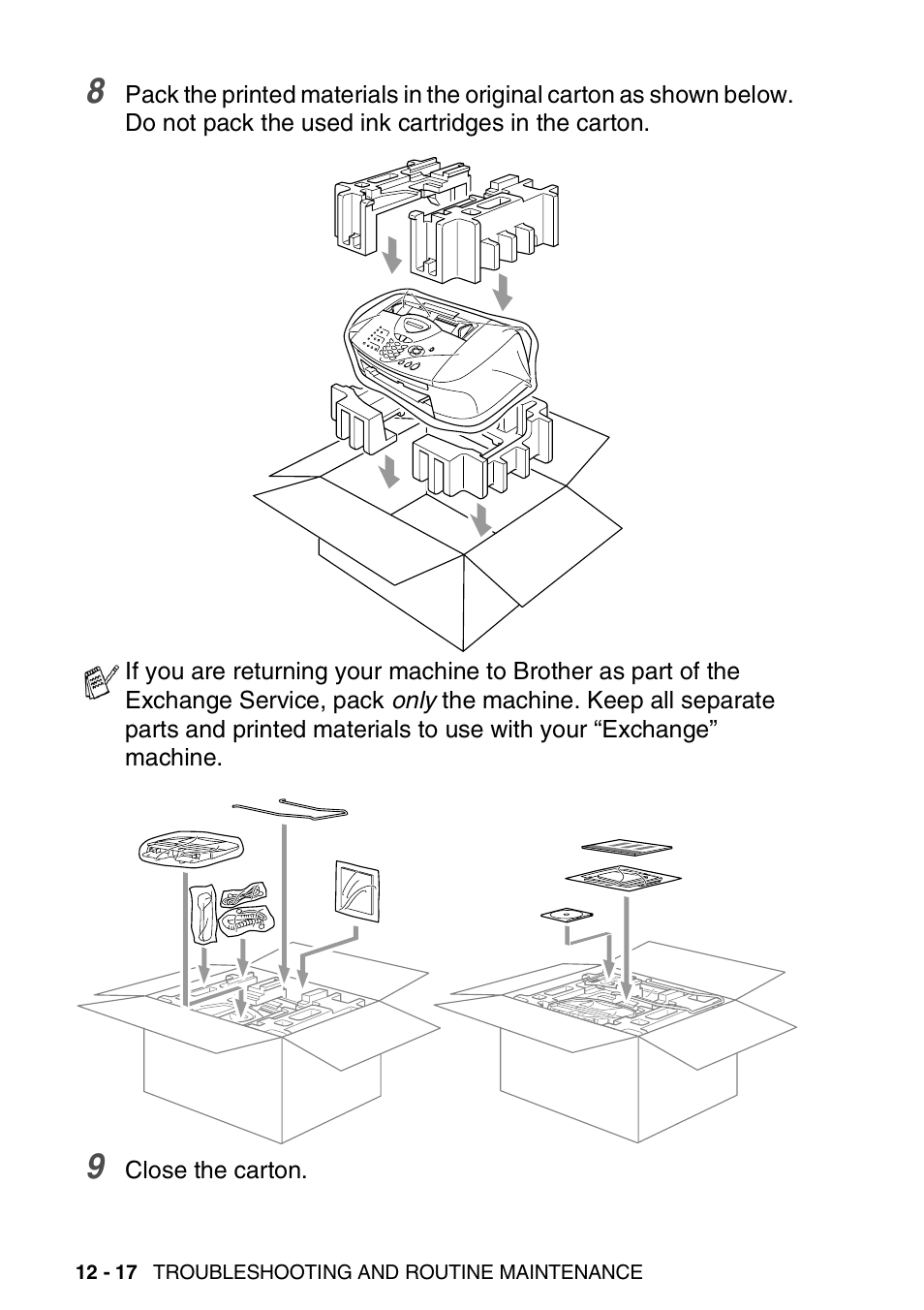 Brother FAX-1820C User Manual | Page 154 / 181