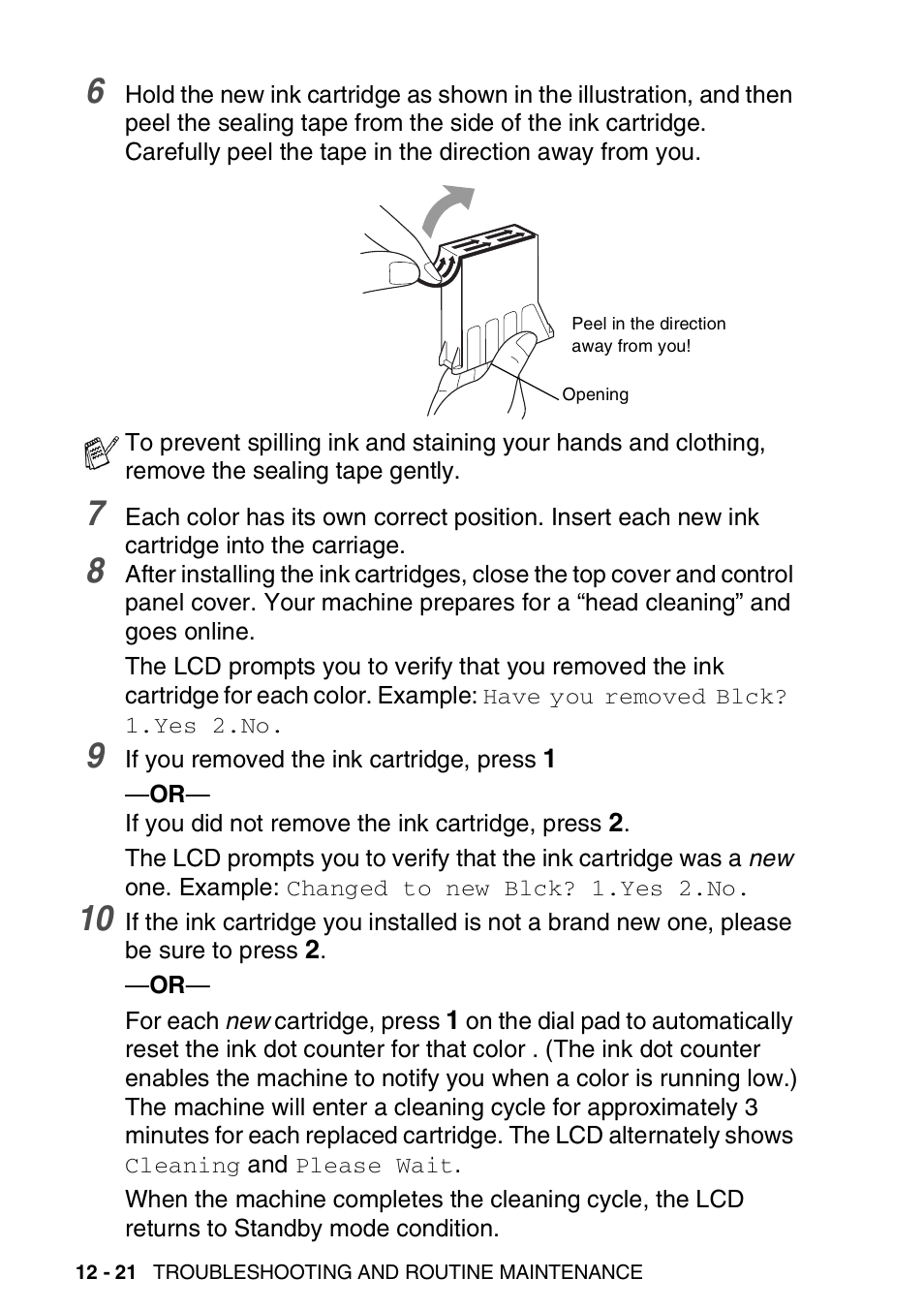 Brother FAX-1820C User Manual | Page 158 / 181