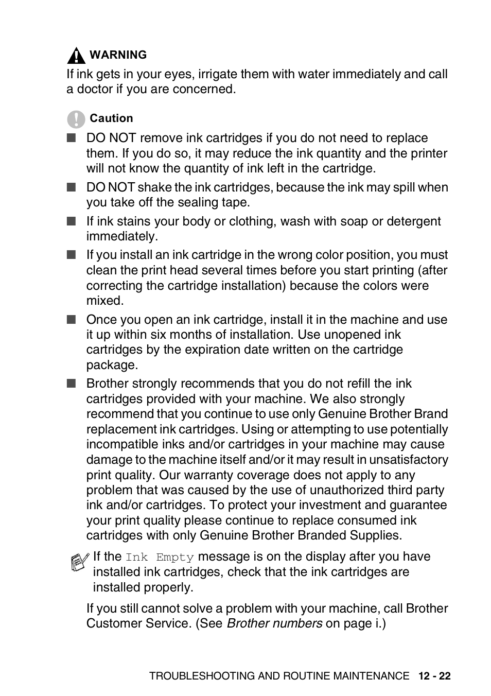 Brother FAX-1820C User Manual | Page 159 / 181