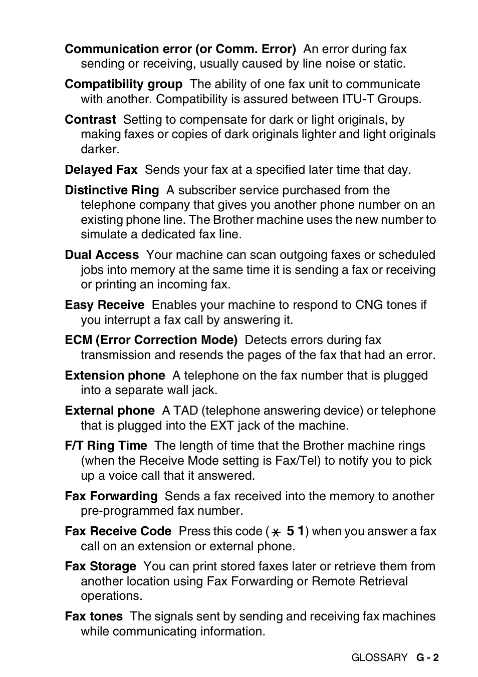 Brother FAX-1820C User Manual | Page 161 / 181