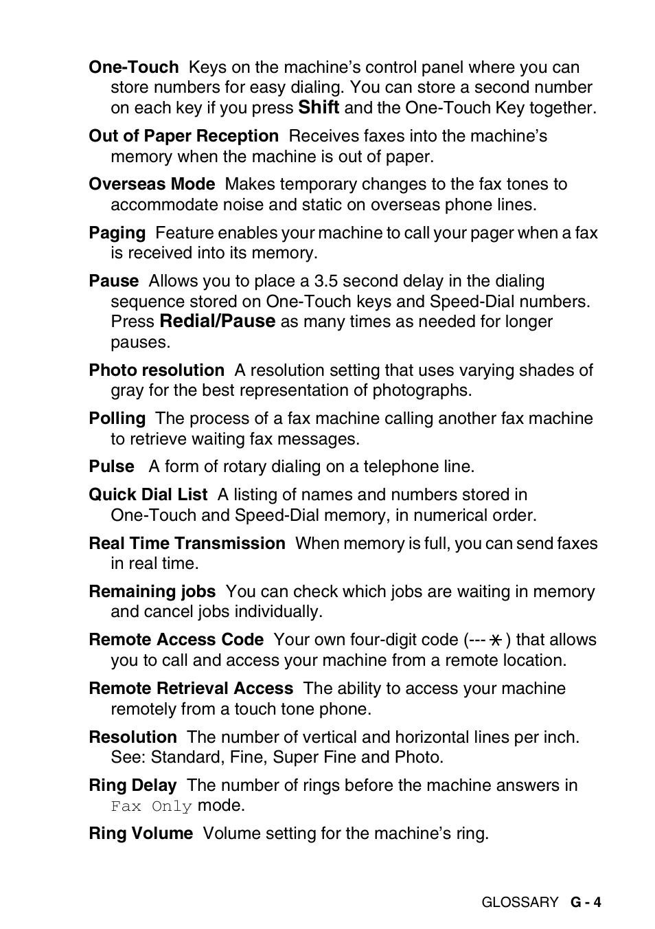 Brother FAX-1820C User Manual | Page 163 / 181