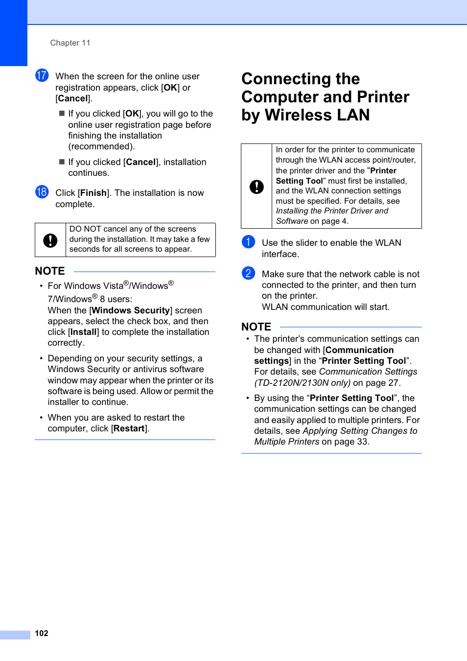 Brother TD-2120N User Manual | Page 108 / 122