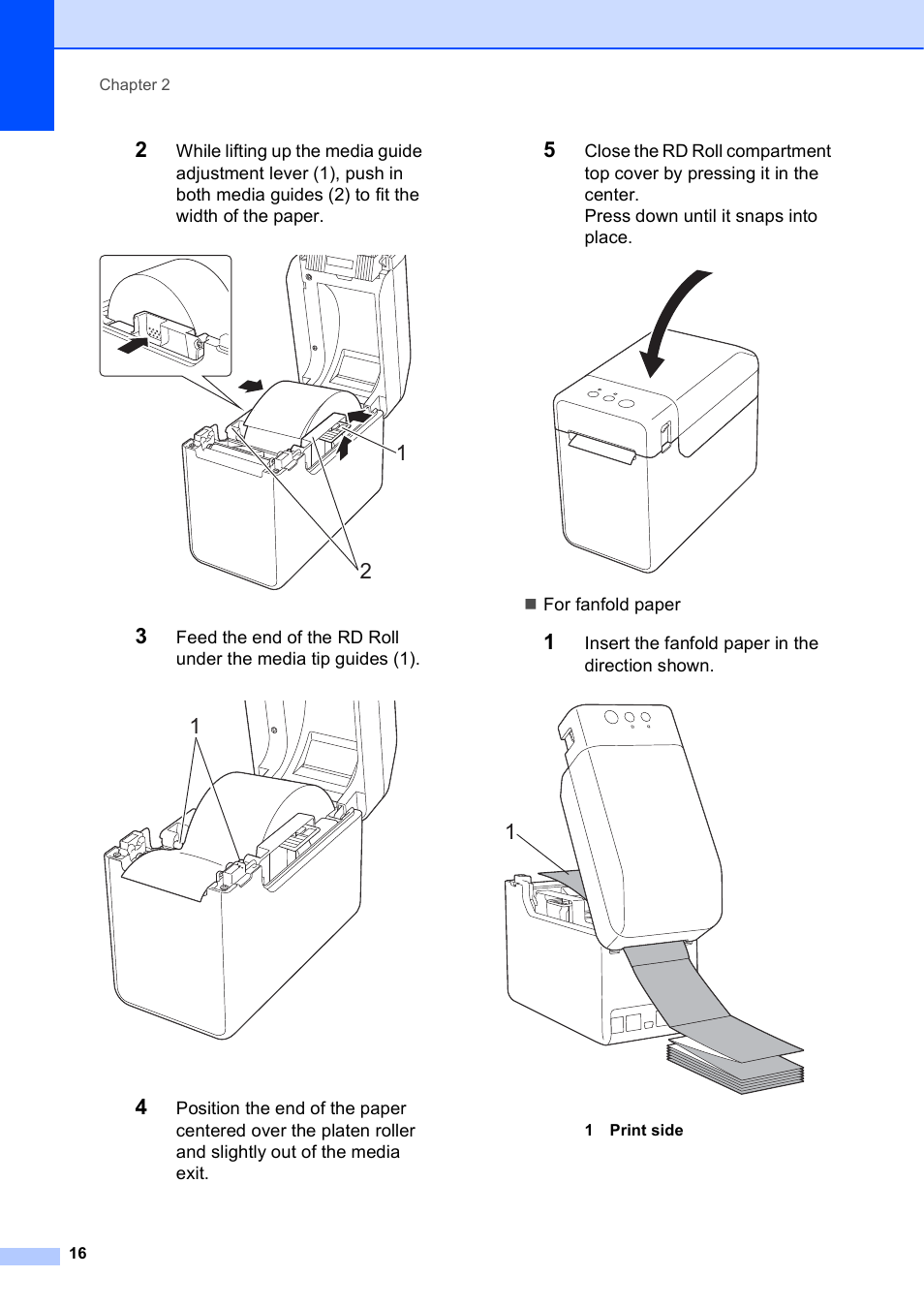 Brother TD-2120N User Manual | Page 22 / 122