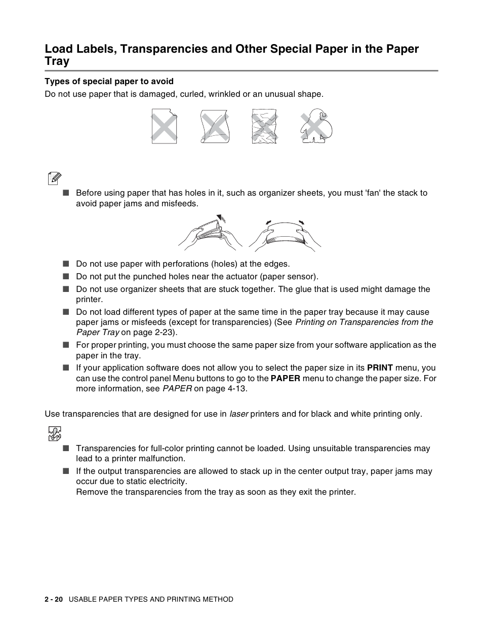Brother HL-8050N User Manual | Page 53 / 216