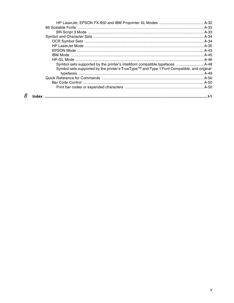 Brother HL-8050N User Manual | Page 6 / 216