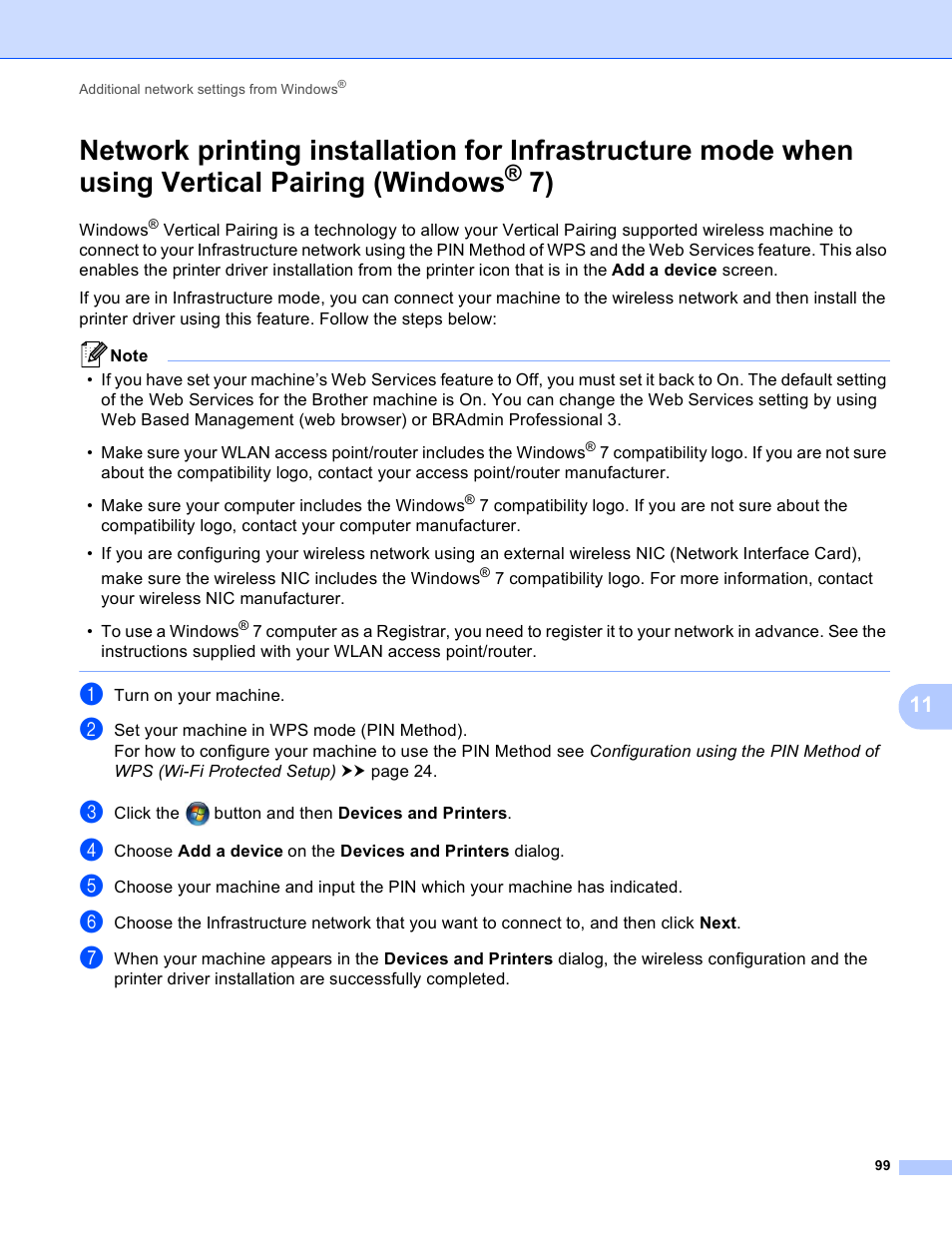 Brother HL-S7000DN User Manual | Page 105 / 117
