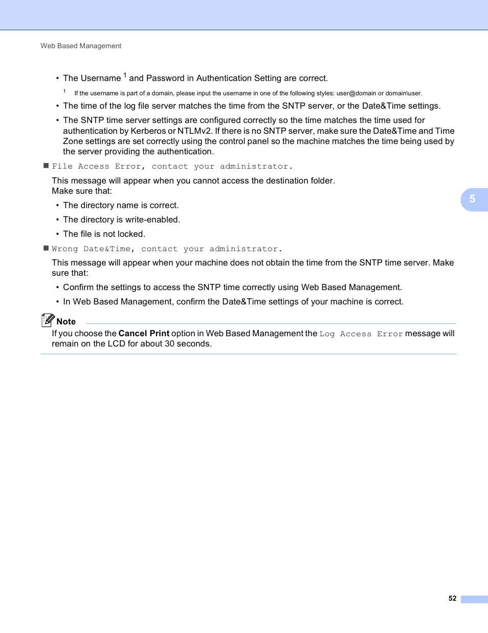 Brother HL-S7000DN User Manual | Page 58 / 117