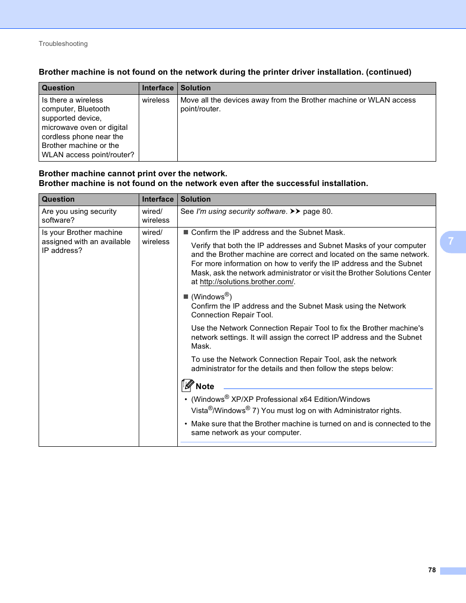 Brother HL-S7000DN User Manual | Page 84 / 117