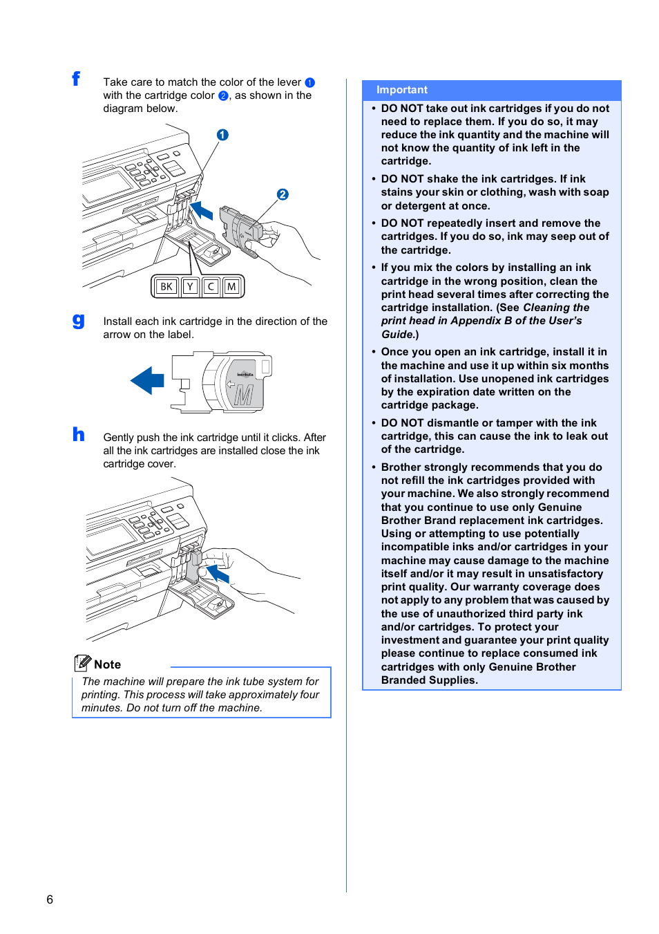 Brother MFC-6490CW User Manual | Page 6 / 48