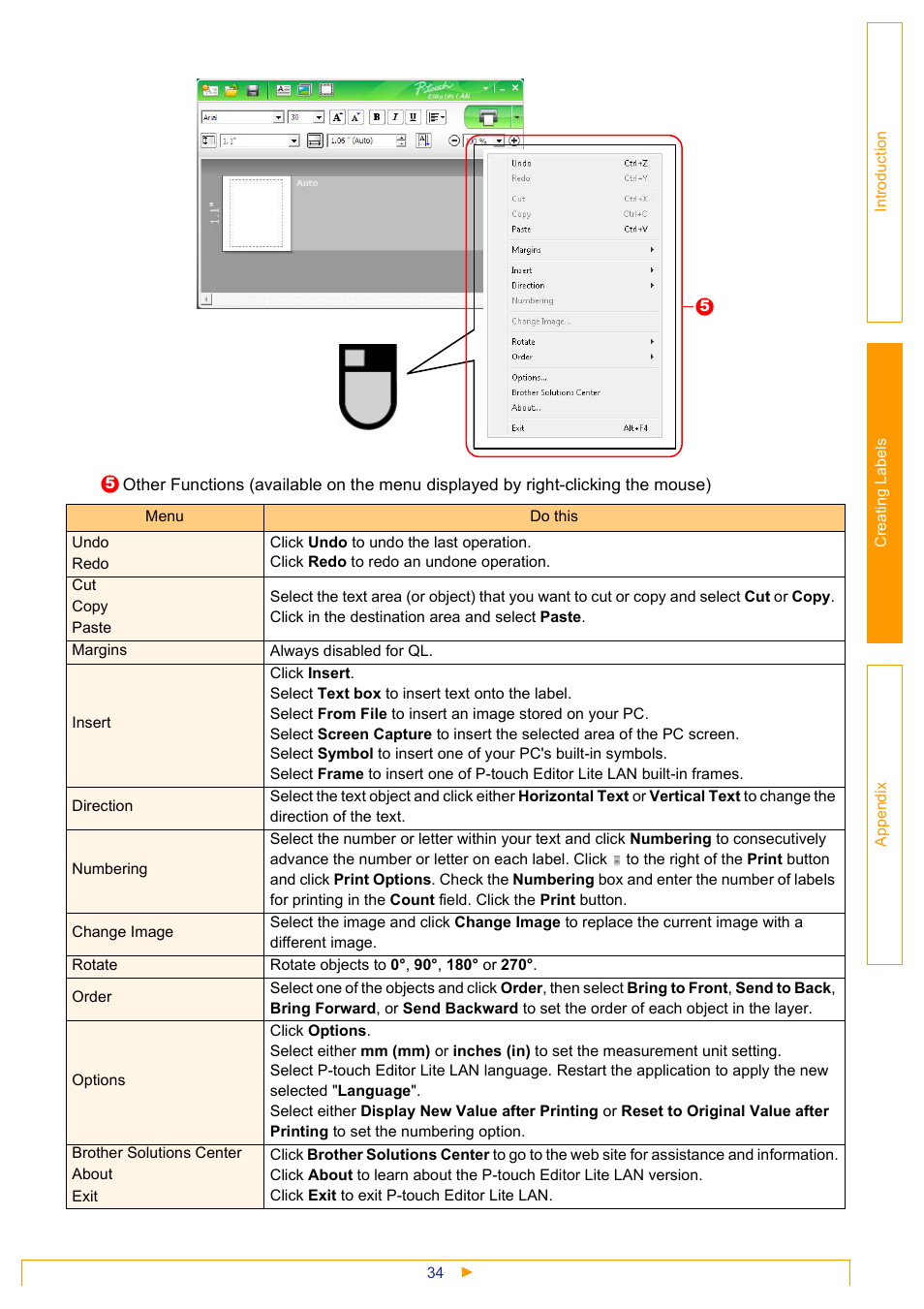 Brother QL-1060N User Manual | Page 35 / 48