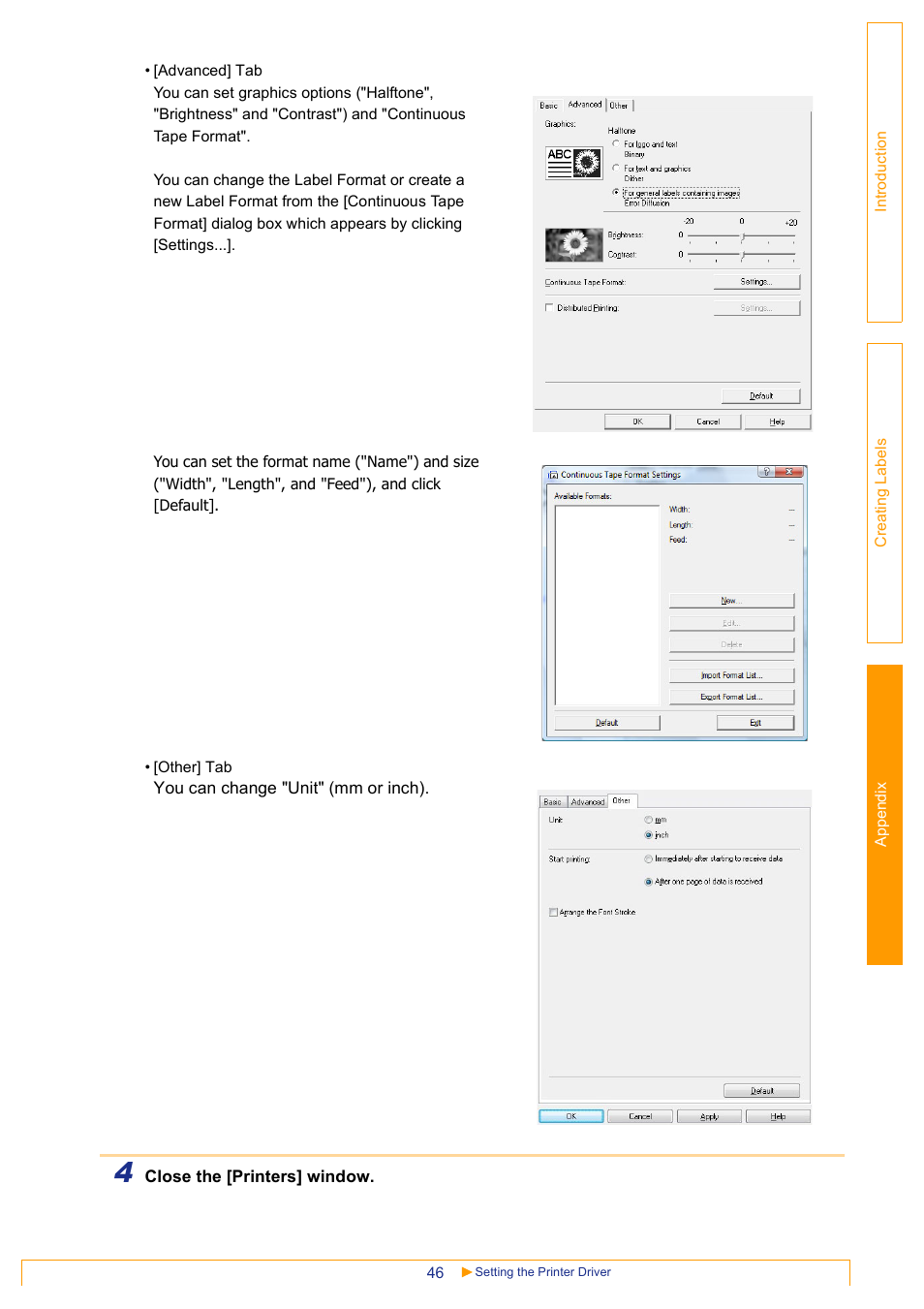 Brother QL-1060N User Manual | Page 47 / 48