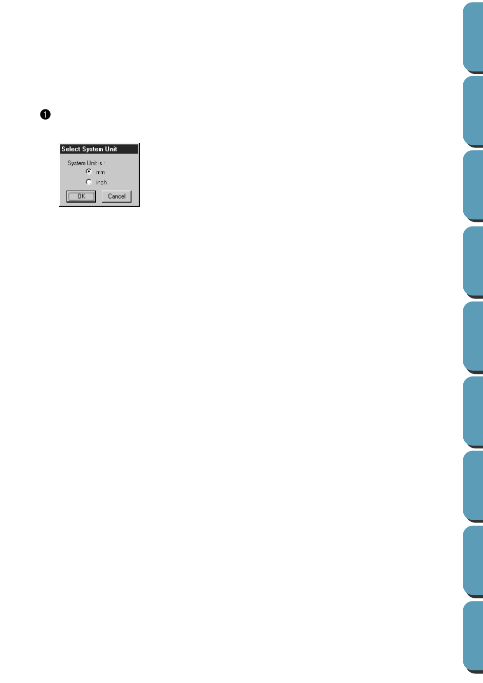 Select system unit | Brother PE-DESIGN Ver.432 User Manual | Page 185 / 224