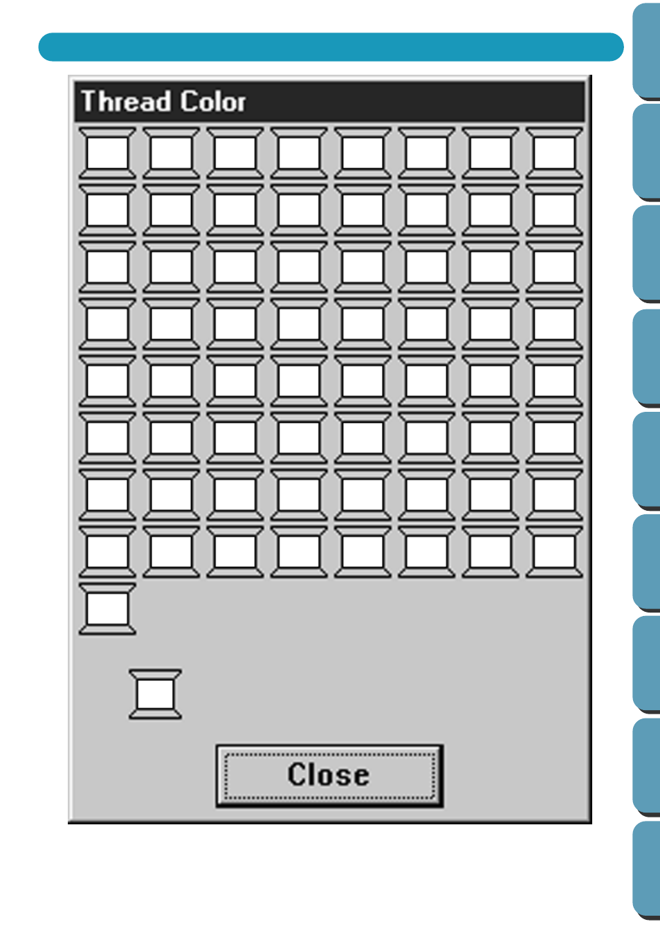 Color palette | Brother PE-DESIGN Ver.432 User Manual | Page 213 / 224