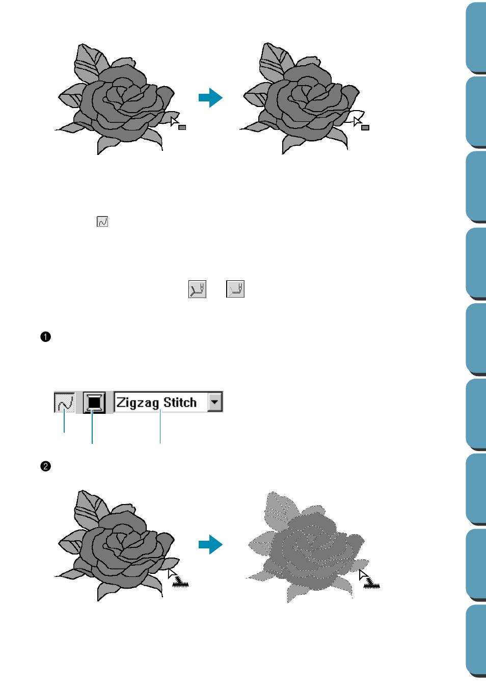 Line sew | Brother PE-DESIGN Ver.432 User Manual | Page 81 / 224