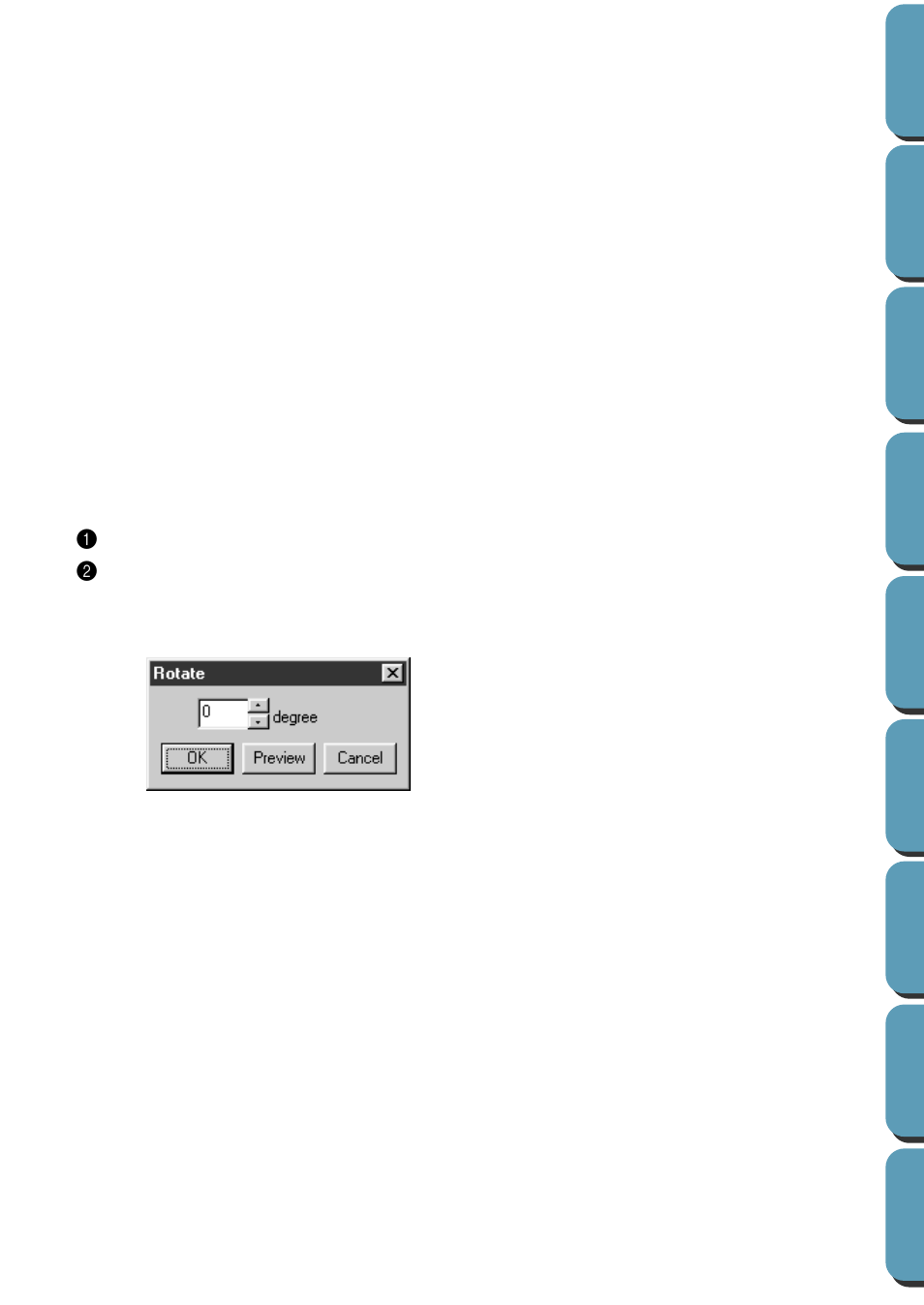 Numerical setting-rotate | Brother PE-DESIGN Ver.432 User Manual | Page 92 / 224