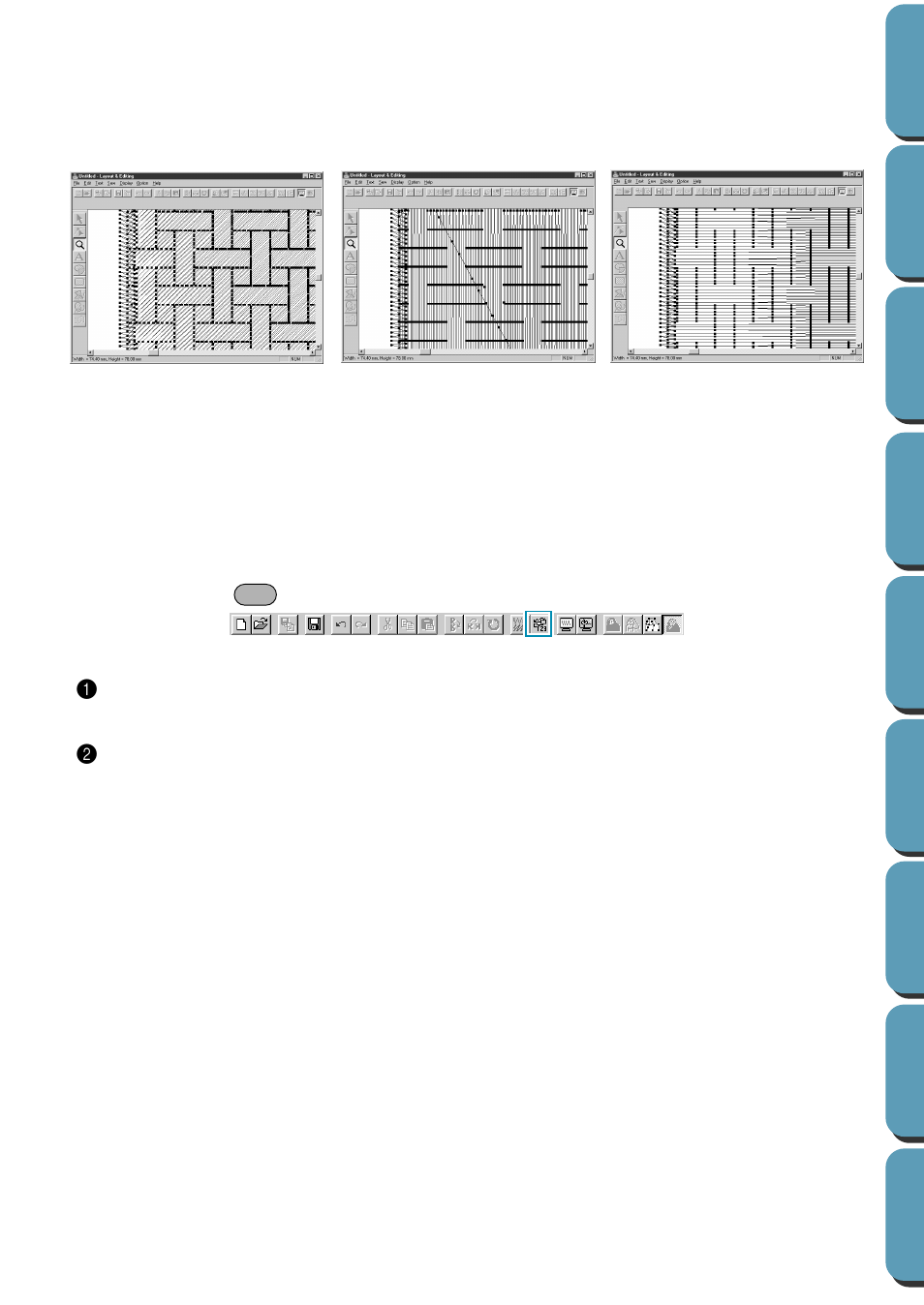 Sewing order | Brother PE-DESIGN Ver.432 User Manual | Page 97 / 224