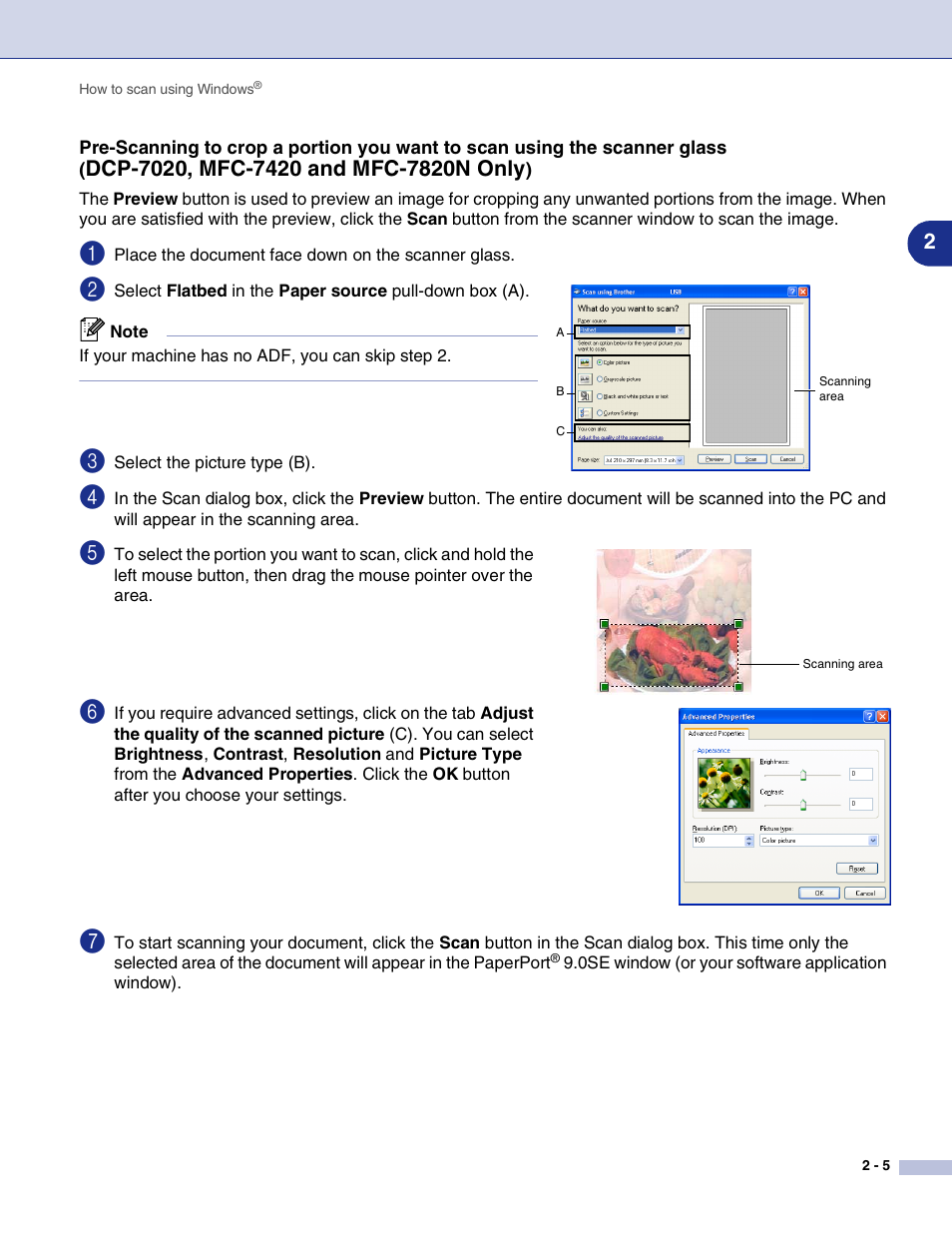 Brother MFC-7820N User Manual | Page 30 / 115
