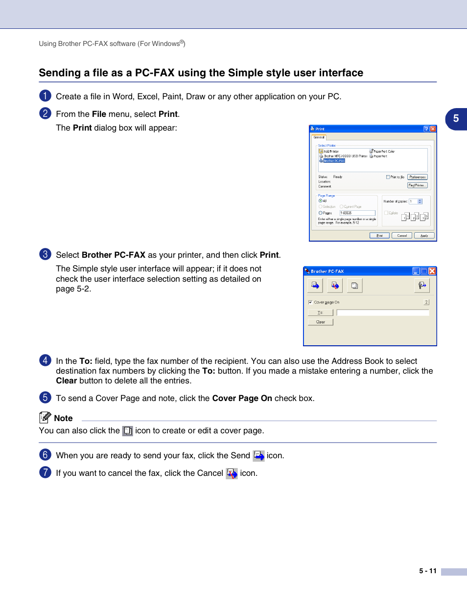 Brother MFC-7820N User Manual | Page 69 / 115