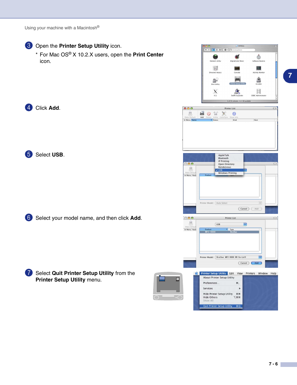 Brother MFC-7820N User Manual | Page 83 / 115