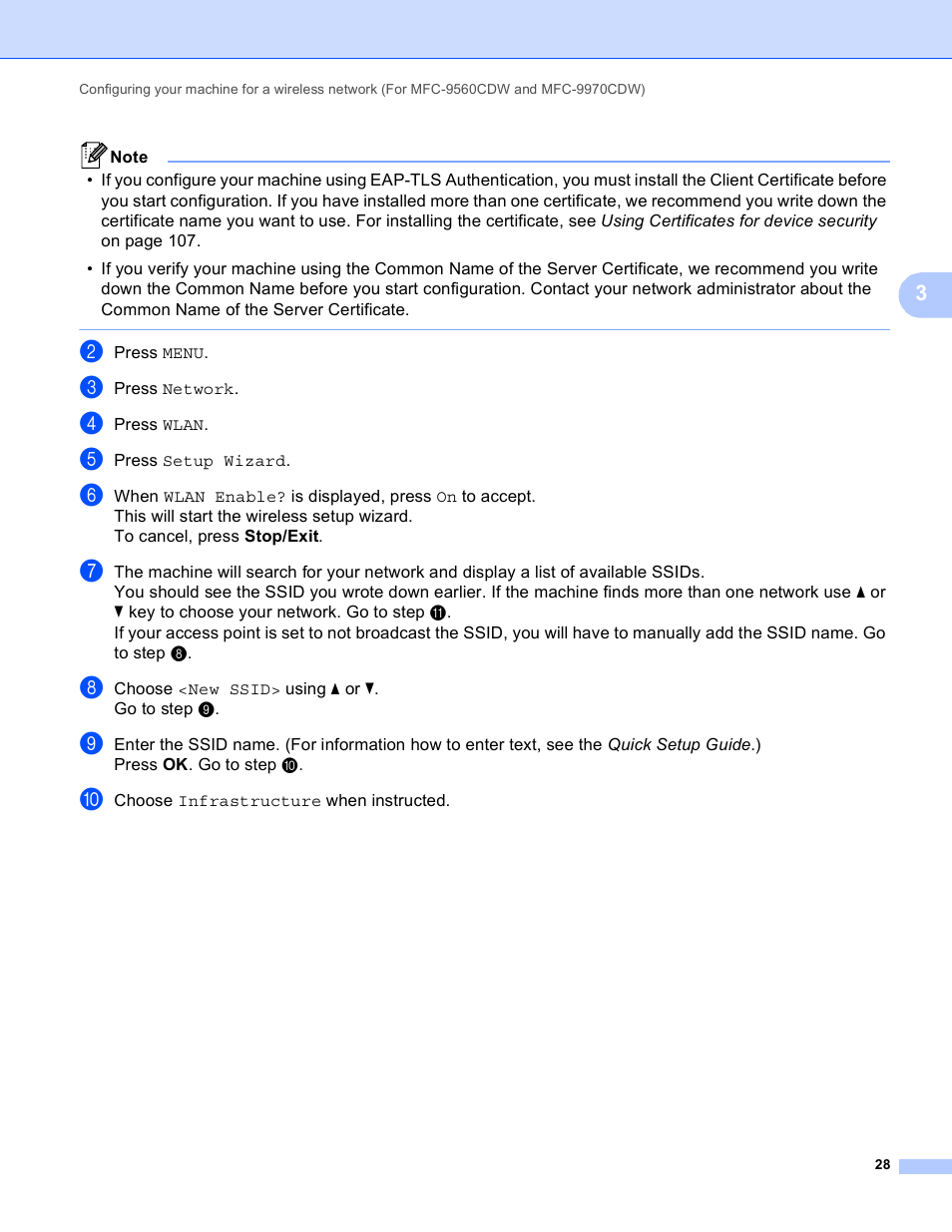 Brother MFC 9970CDW User Manual | Page 33 / 163