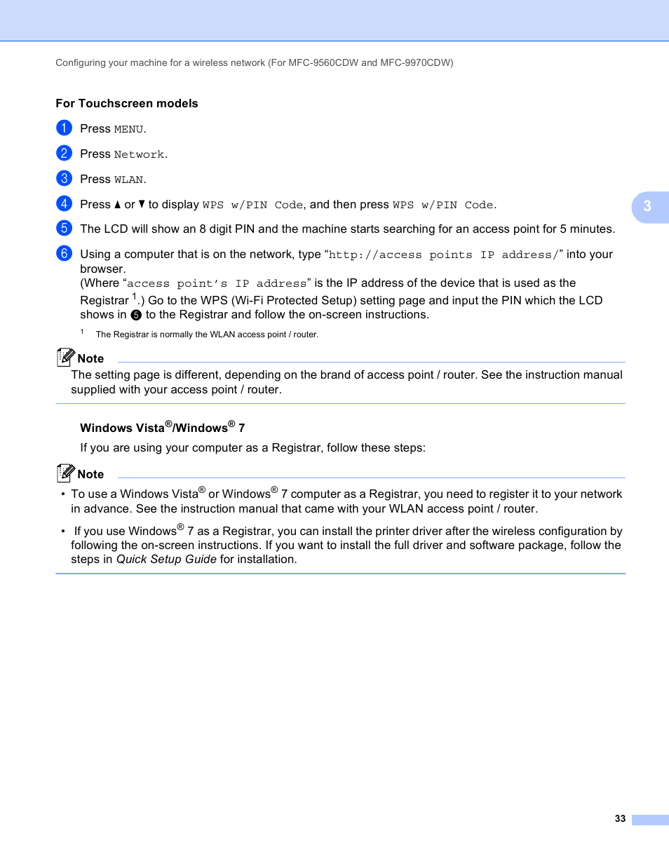 Brother MFC 9970CDW User Manual | Page 38 / 163