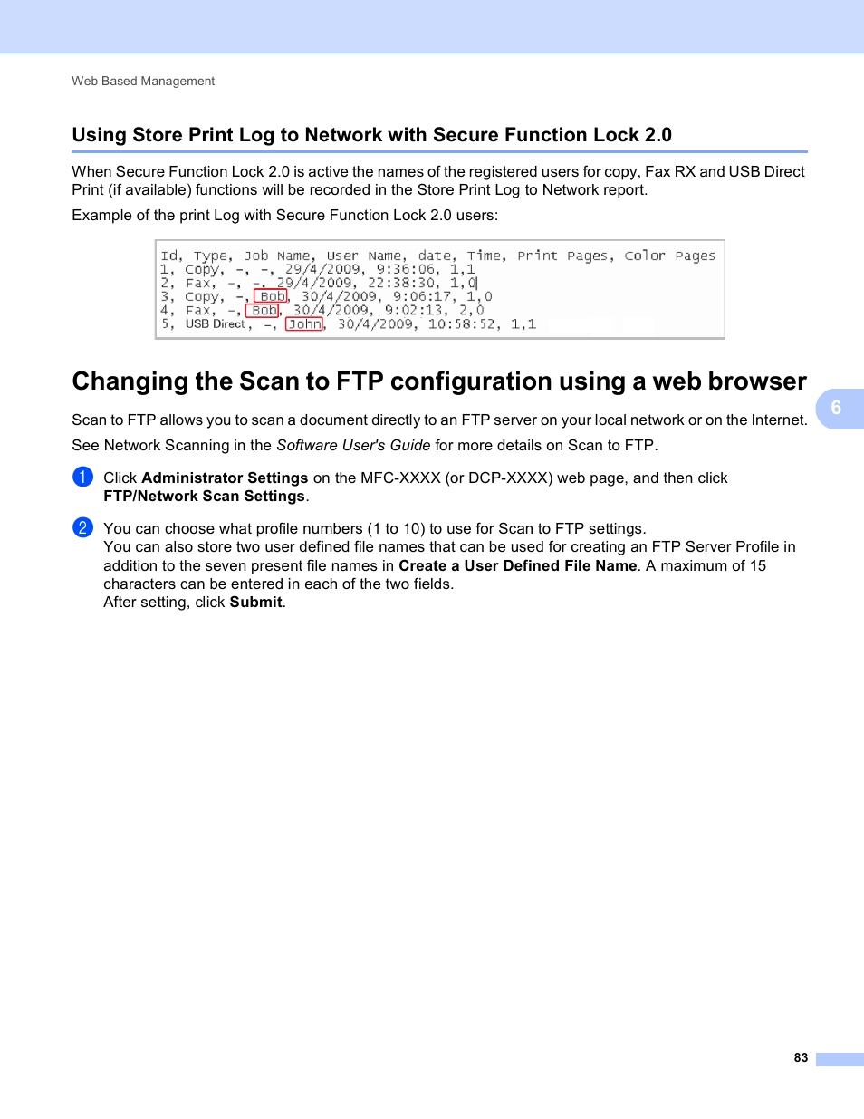 Brother MFC 9970CDW User Manual | Page 88 / 163