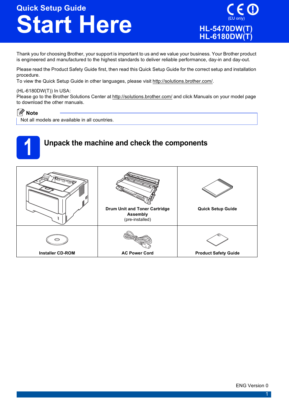 Brother HL-6180DW User Manual | 34 pages