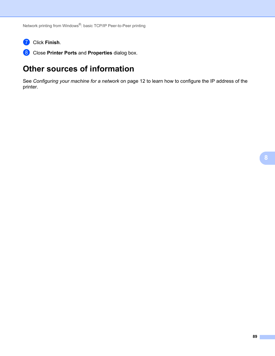 Other sources of information | Brother MFC-9320CW User Manual | Page 100 / 203