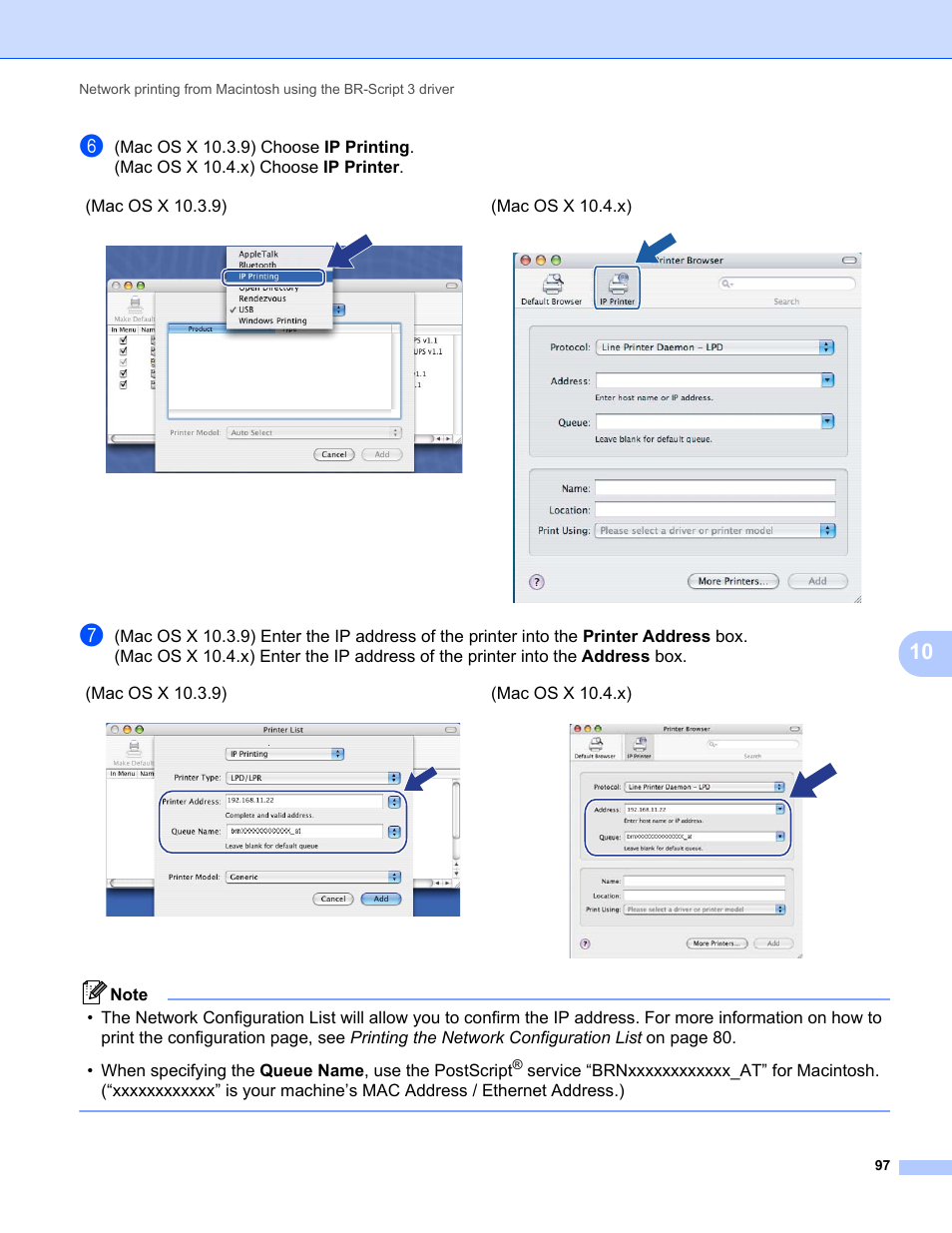 Brother MFC-9320CW User Manual | Page 108 / 203