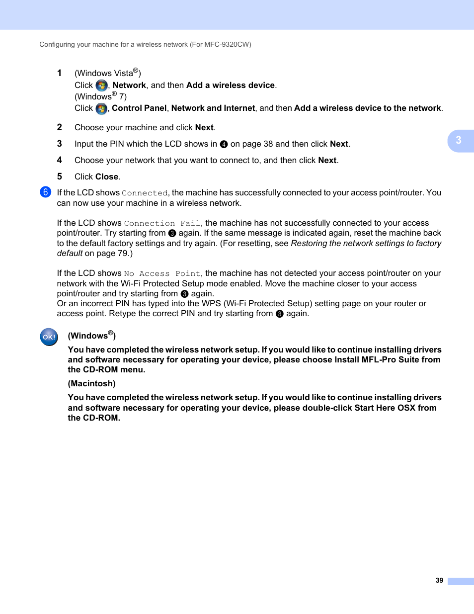 Brother MFC-9320CW User Manual | Page 50 / 203