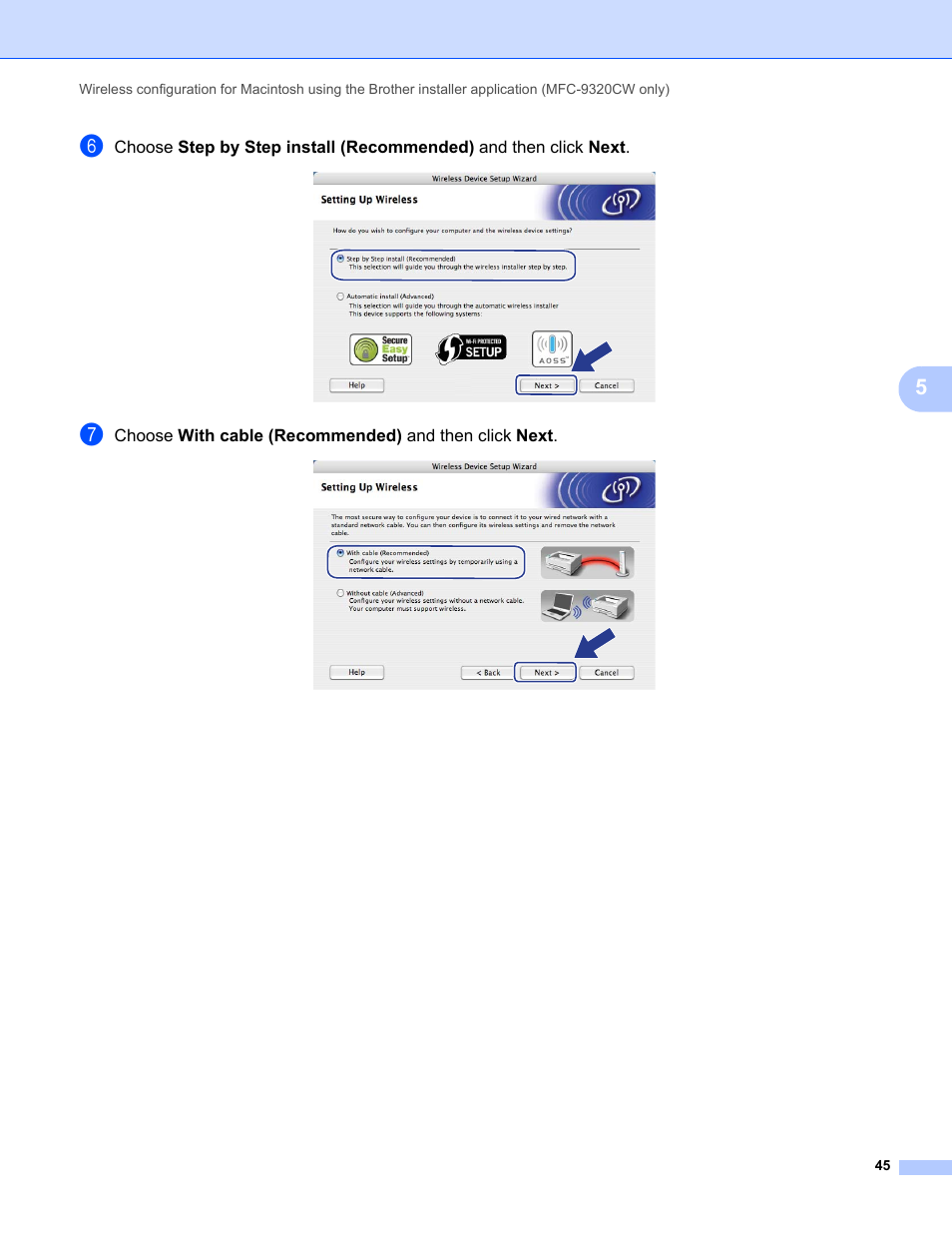 Brother MFC-9320CW User Manual | Page 56 / 203