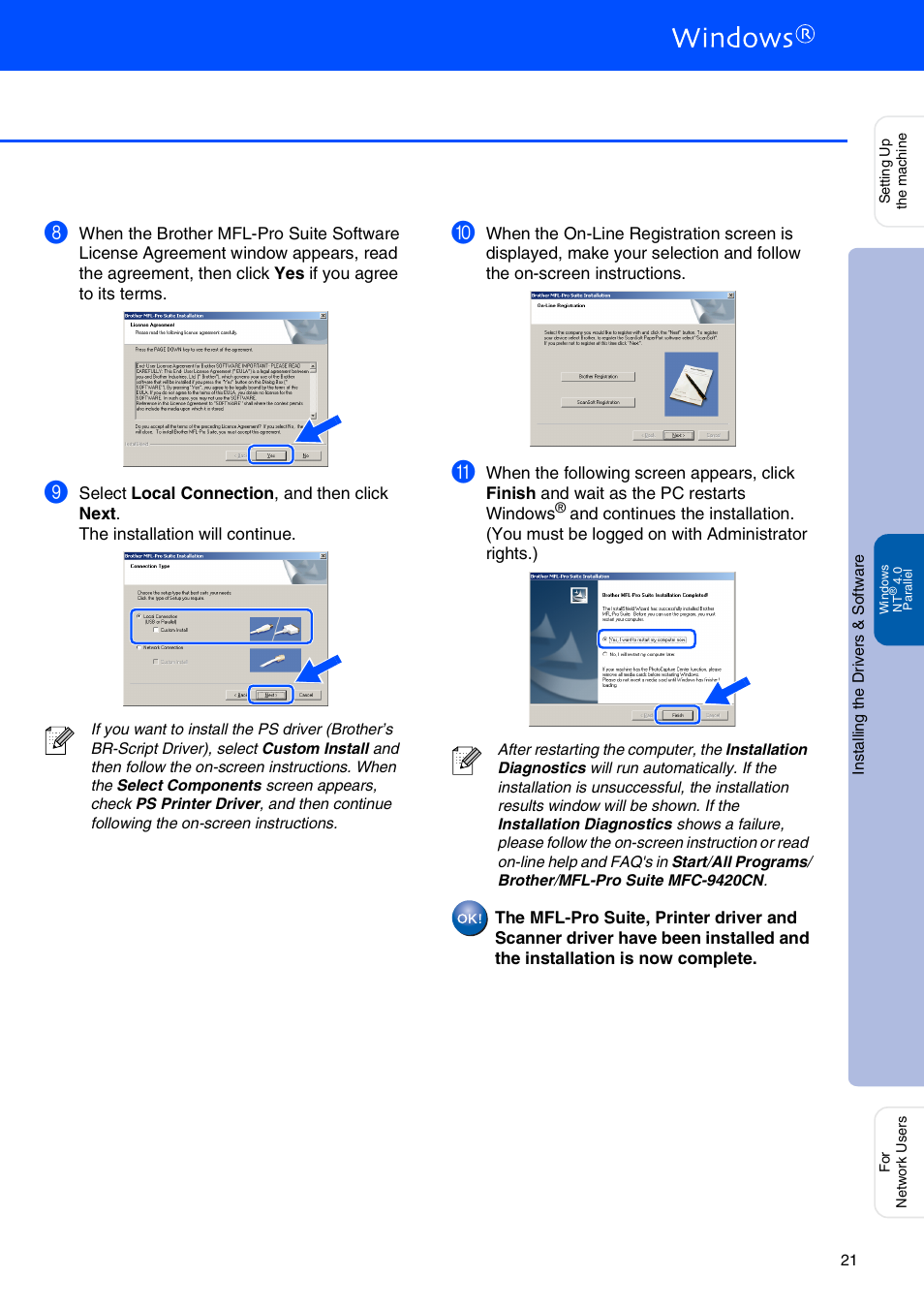 Brother MFC-9420CN User Manual | Page 23 / 40