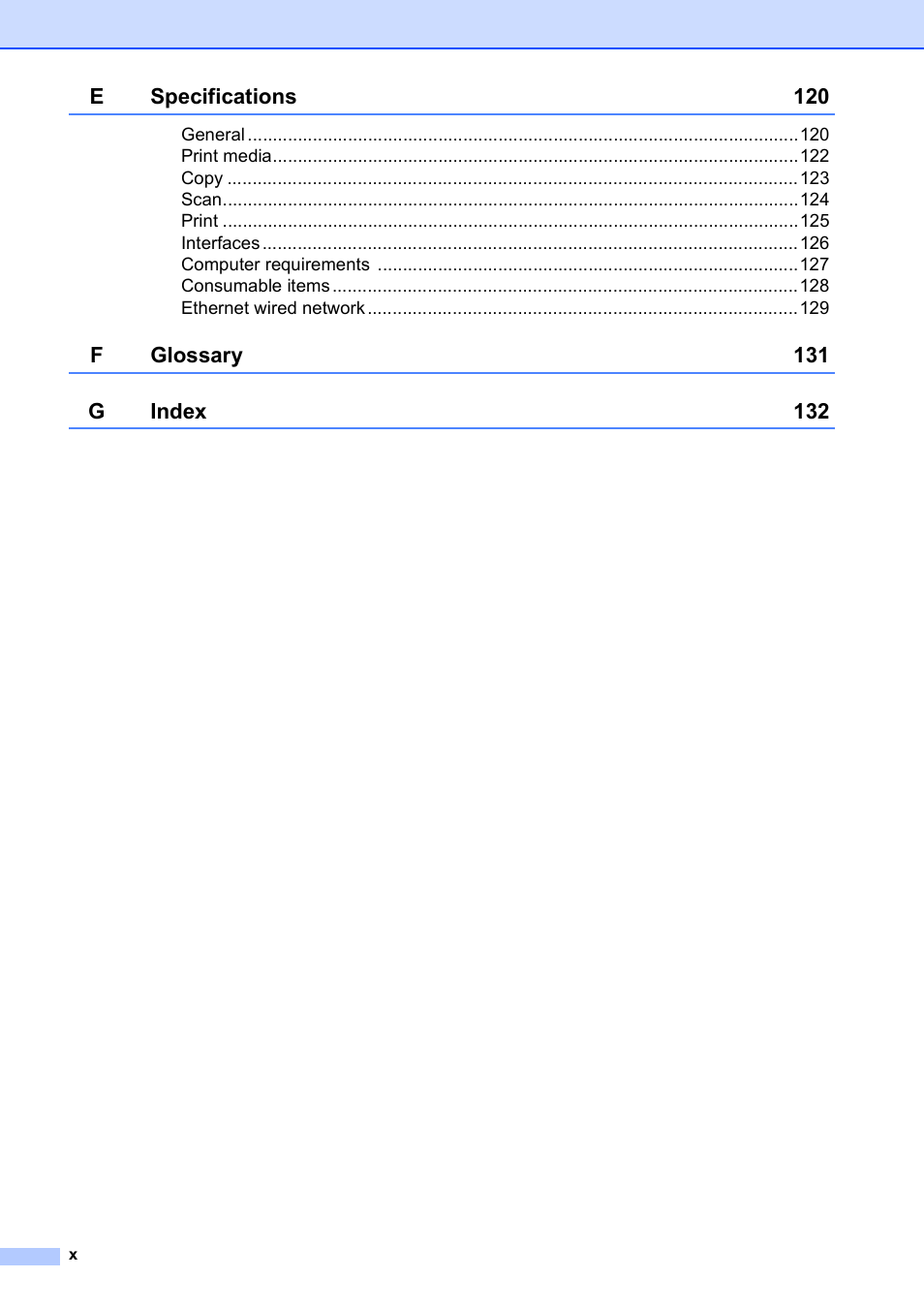 Brother MFC-9010CN User Manual | Page 12 / 148