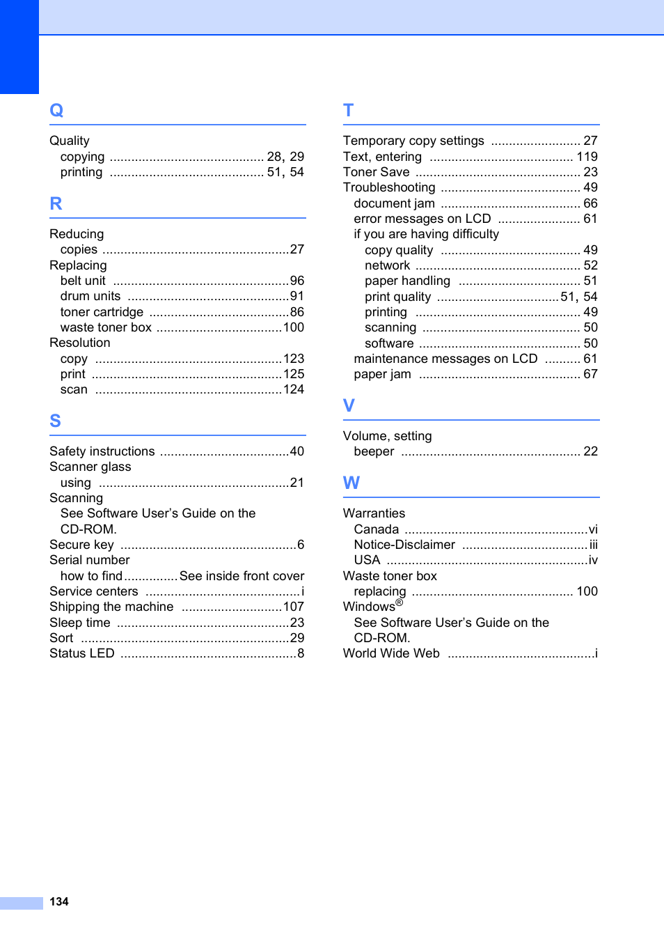 Brother MFC-9010CN User Manual | Page 146 / 148