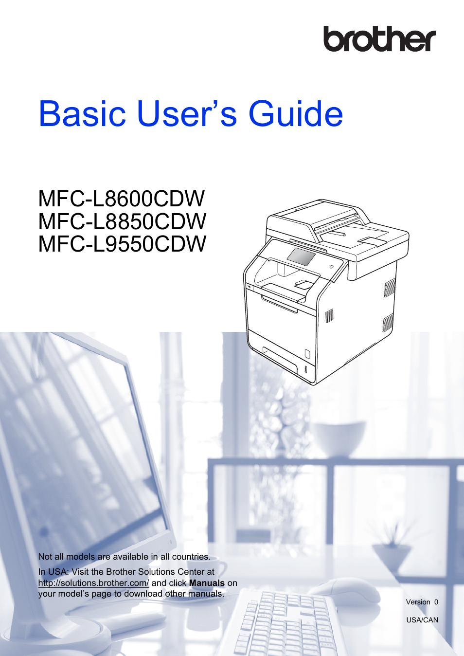 Brother MFC-L8600CDW User Manual | 243 pages