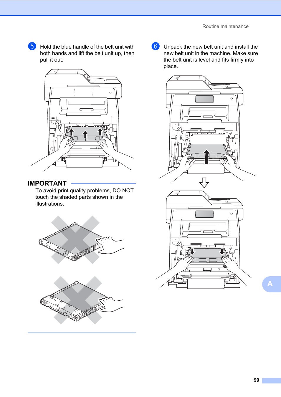 Important | Brother MFC-L8600CDW User Manual | Page 111 / 243