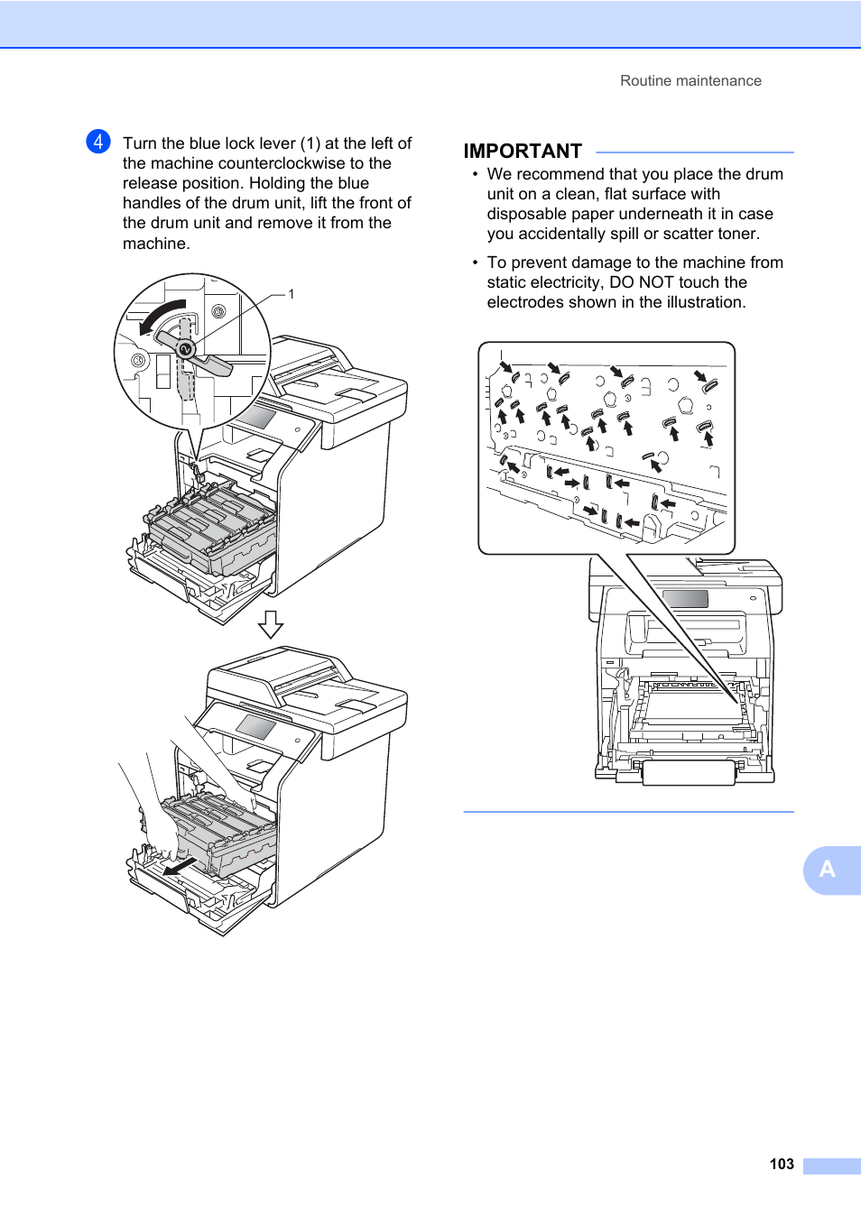 Important | Brother MFC-L8600CDW User Manual | Page 115 / 243