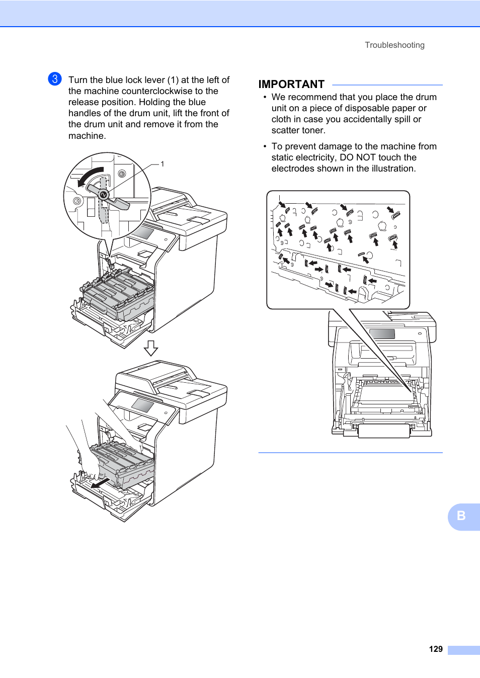 Important | Brother MFC-L8600CDW User Manual | Page 141 / 243