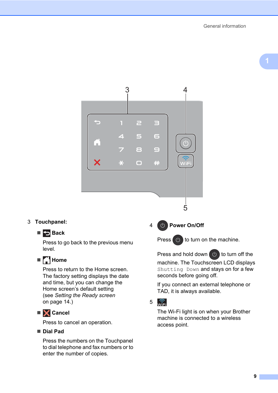 Brother MFC-L8600CDW User Manual | Page 21 / 243