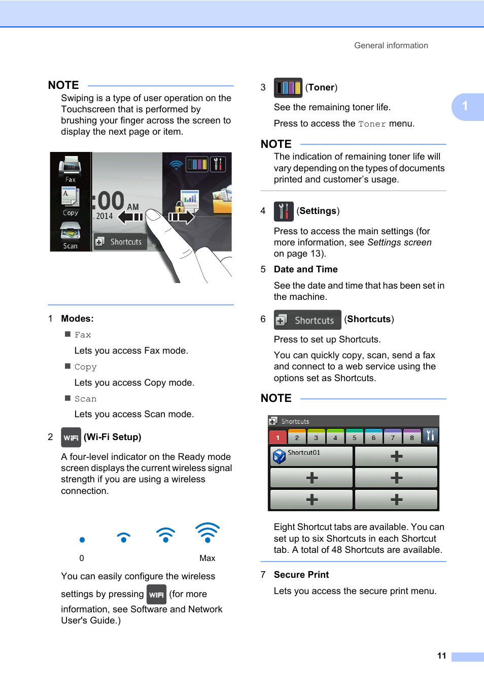 Brother MFC-L8600CDW User Manual | Page 23 / 243